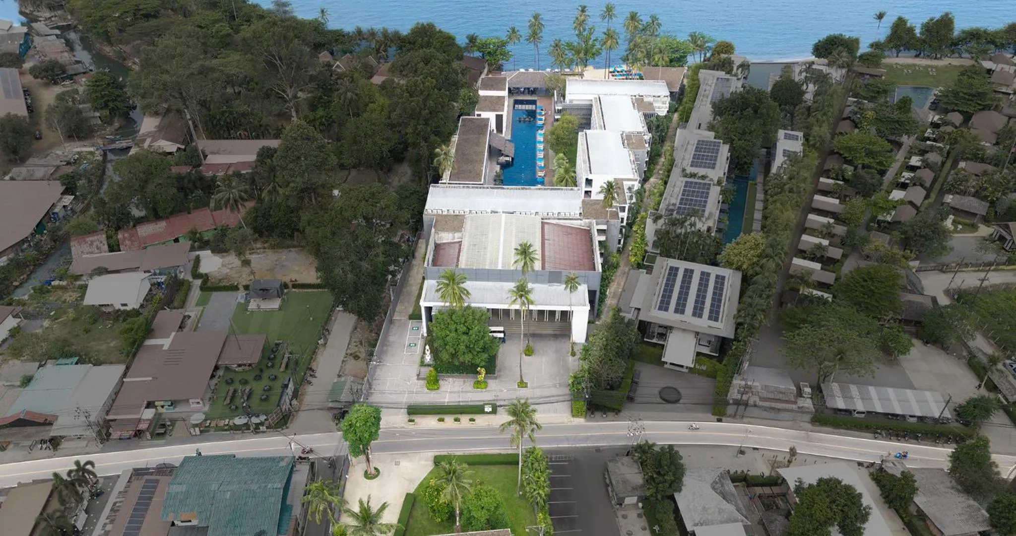 Bird's eye view in Awa Resort Koh Chang