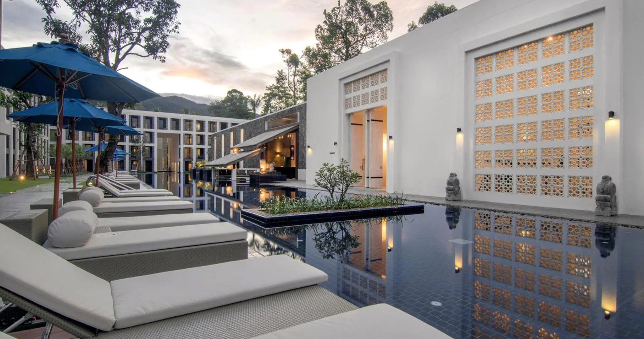 Pool view in Awa Resort Koh Chang