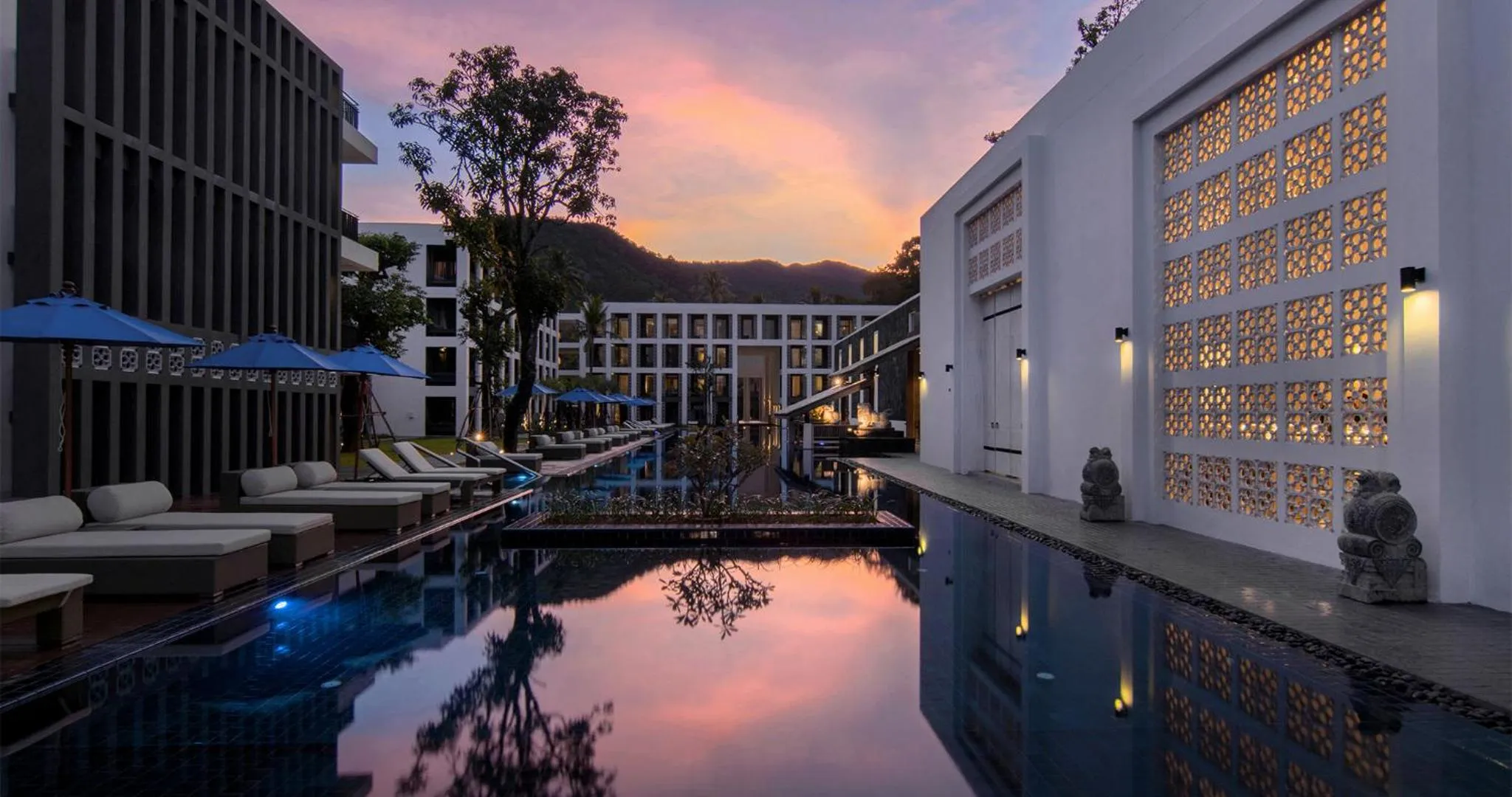 Sunset in Awa Resort Koh Chang