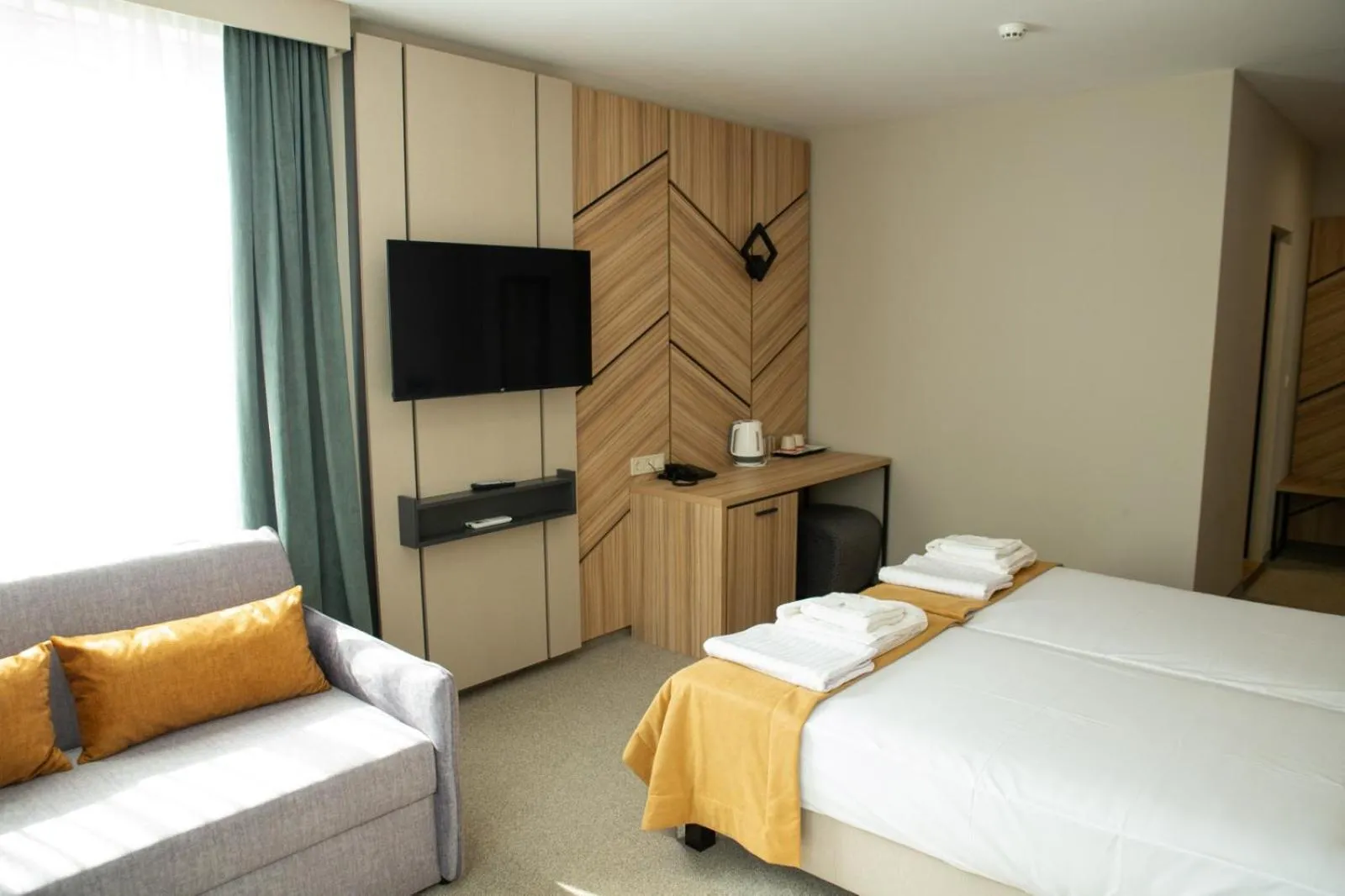 Bed in Hotel Forum City