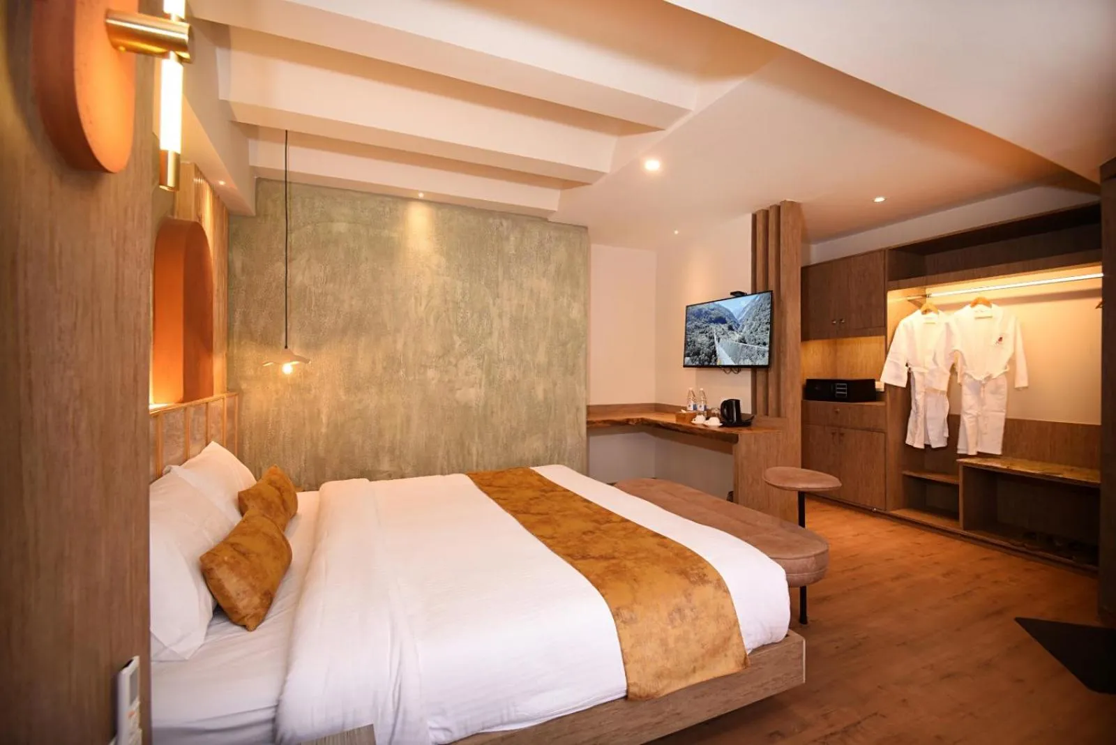 Bed in Daali Hotel & Apartment