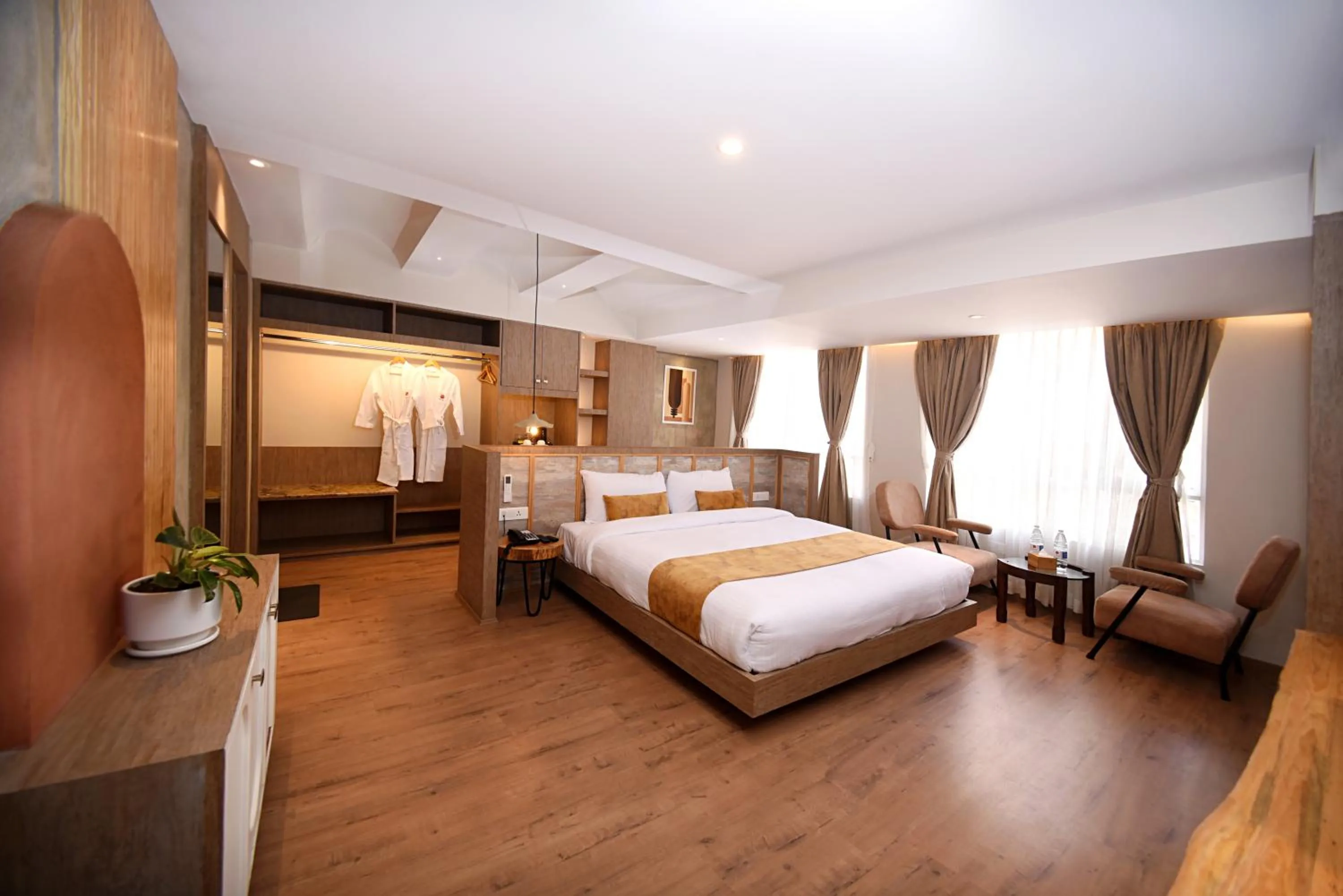 Bed in Daali Hotel & Apartment