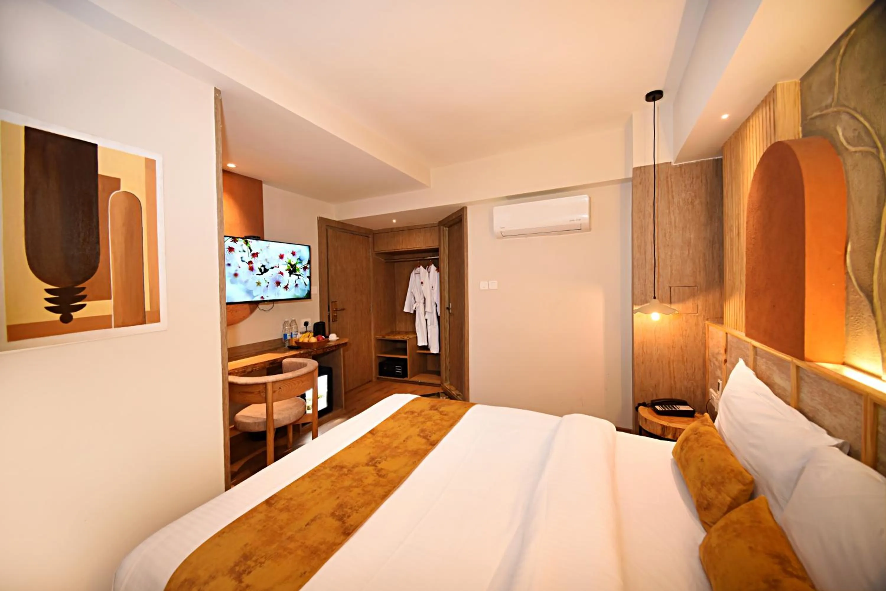 Bed in Daali Hotel & Apartment