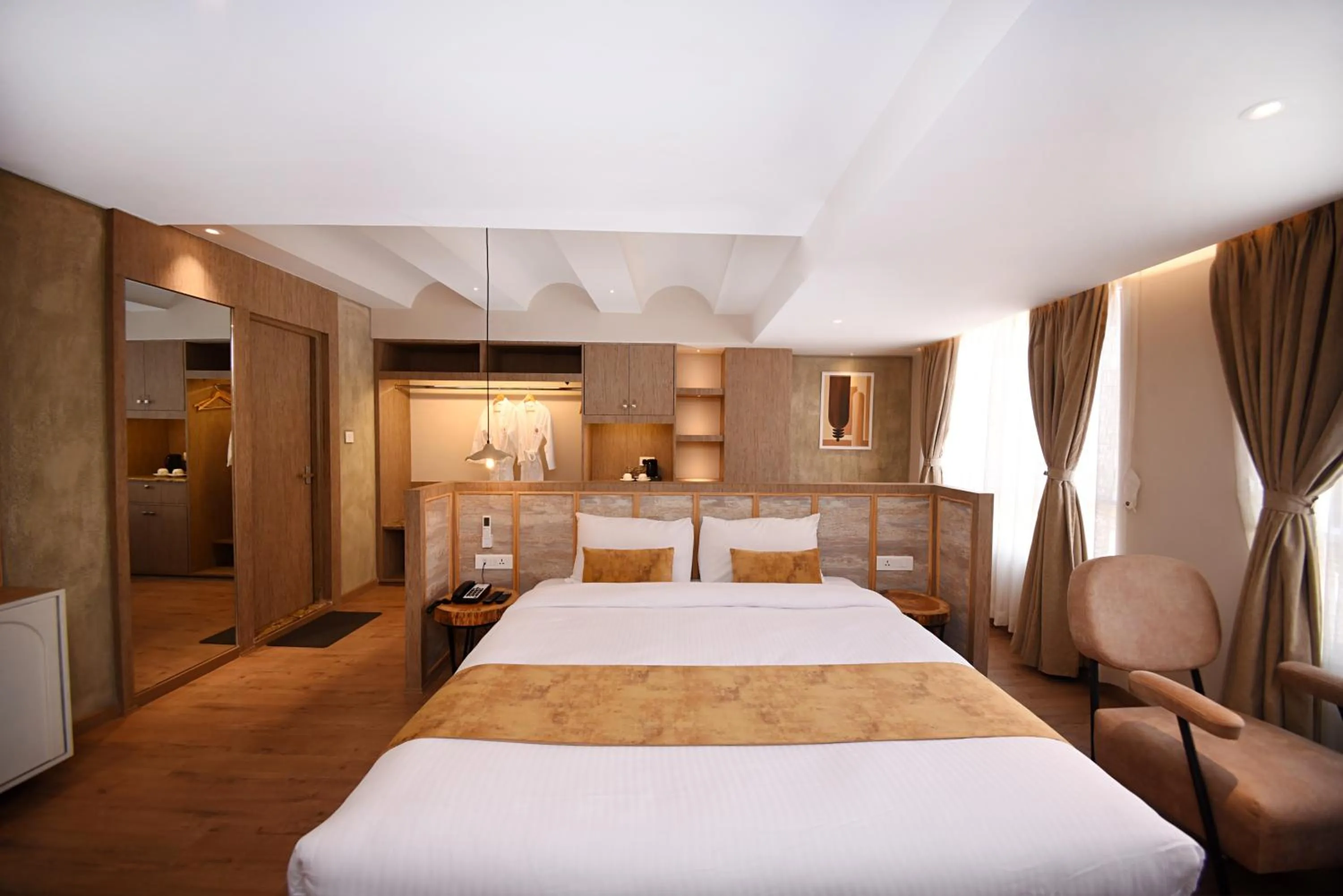 Bed in Daali Hotel & Apartment