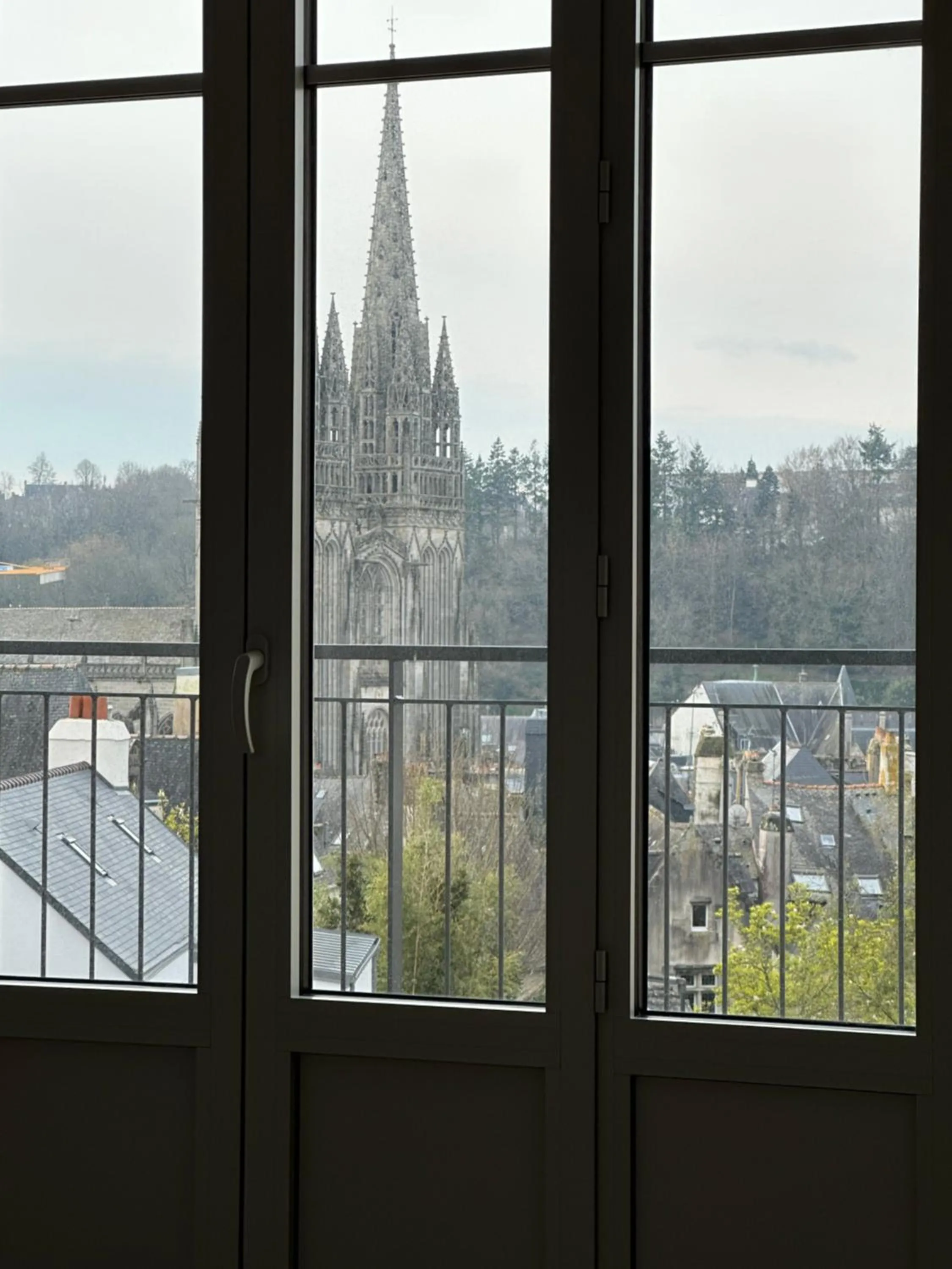 City view in Appartement Design X - Hyper Centre - Parking Privé - Terrasse Plein Sud Quimper