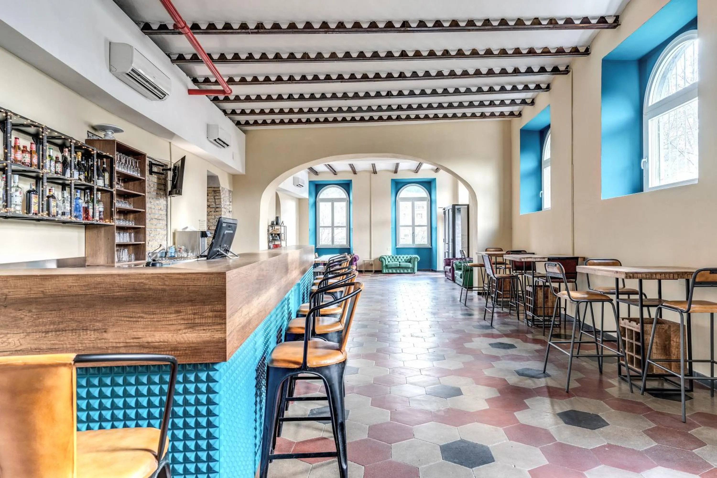 Seating area in Borgo Ripa Urban Travel