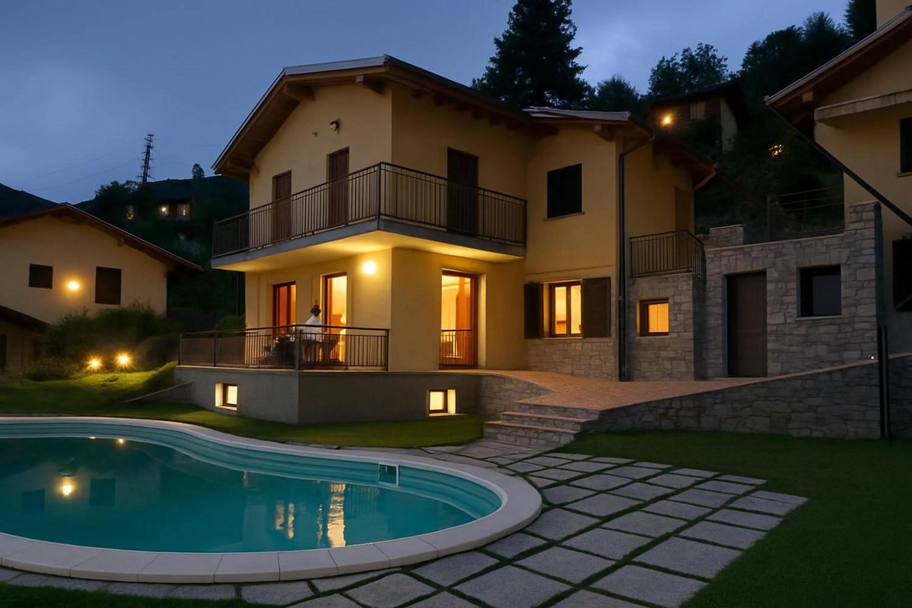 Swimming pool in Casa Tulipano Grande