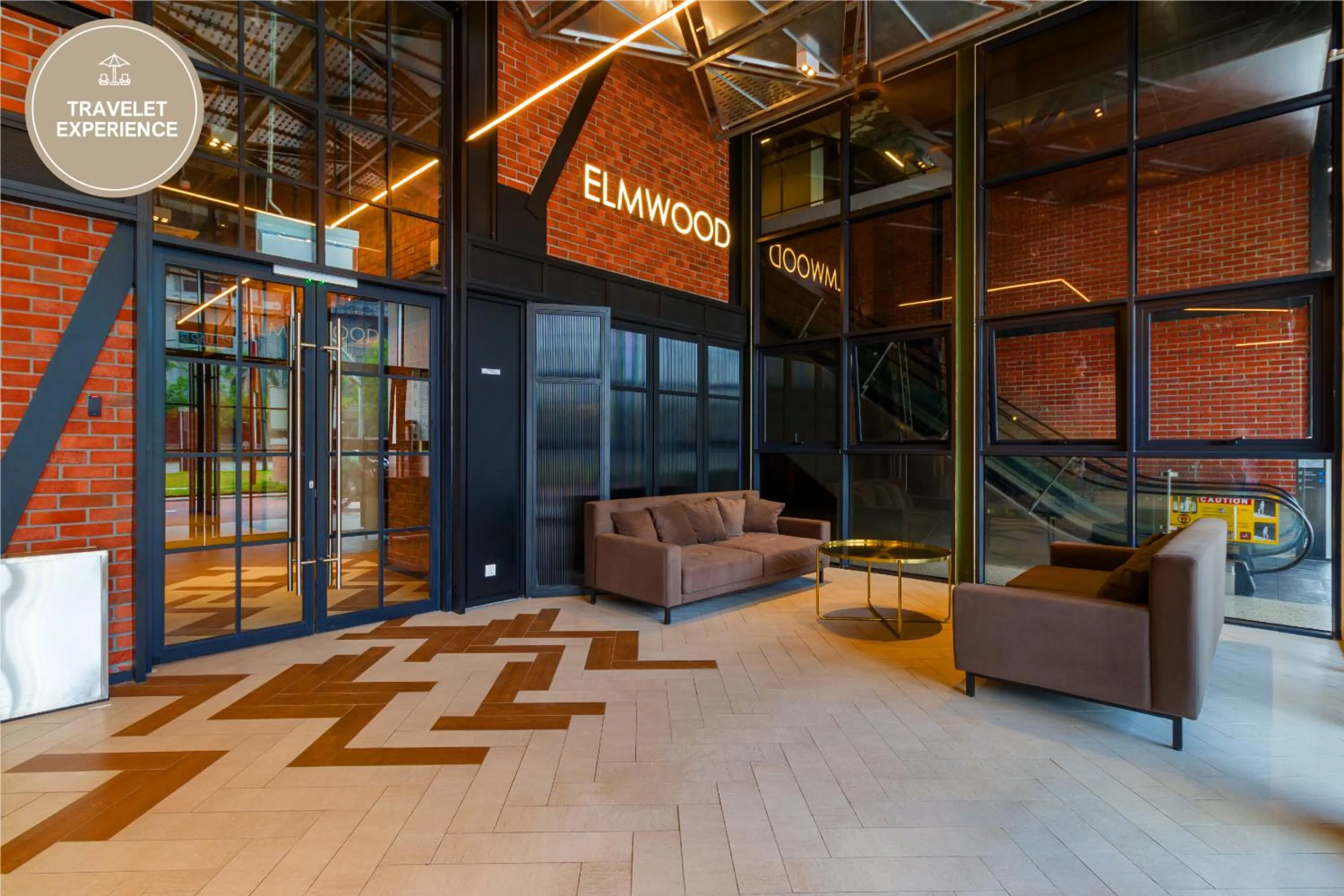 Seating area in Millerz Square, Old Klang Road