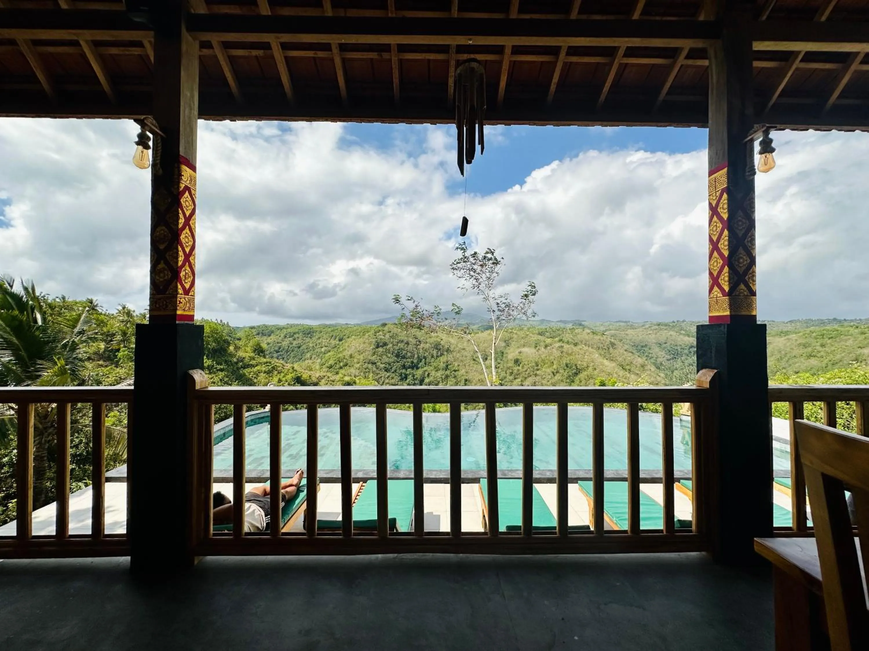 Natural landscape in Green Coco Suite