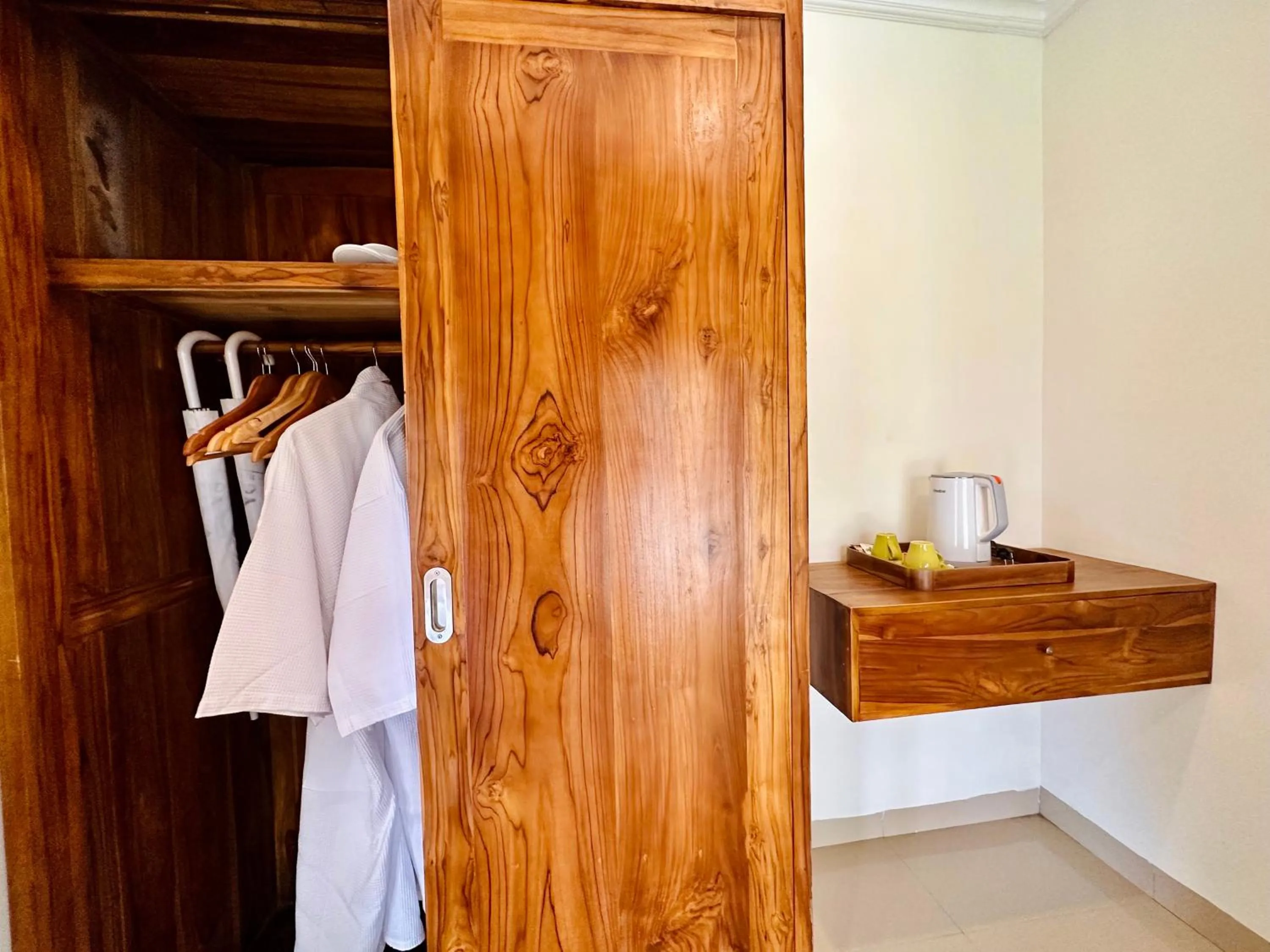 wardrobe in Green Coco Suite