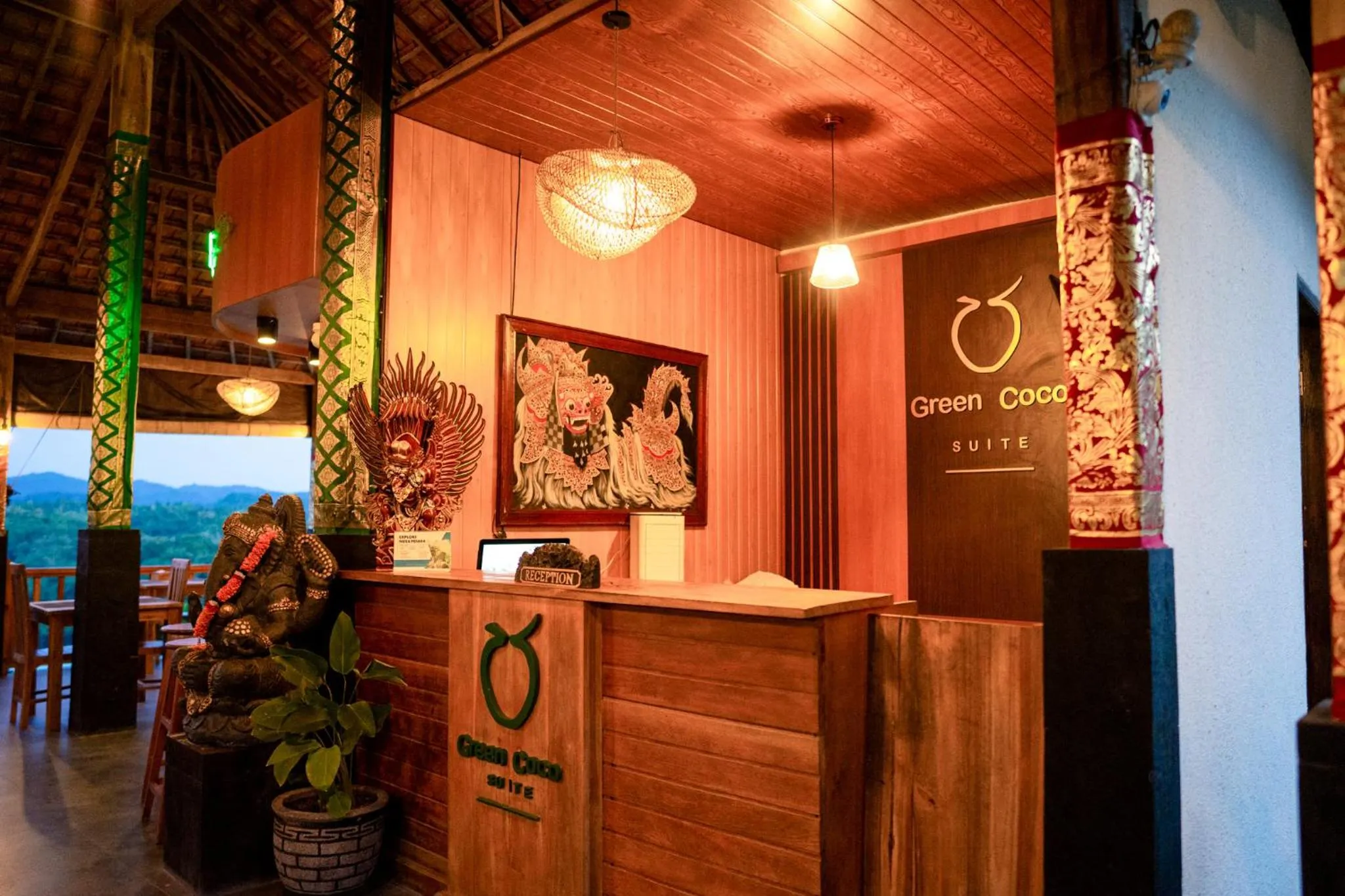 Lobby or reception in Green Coco Suite by AGATA