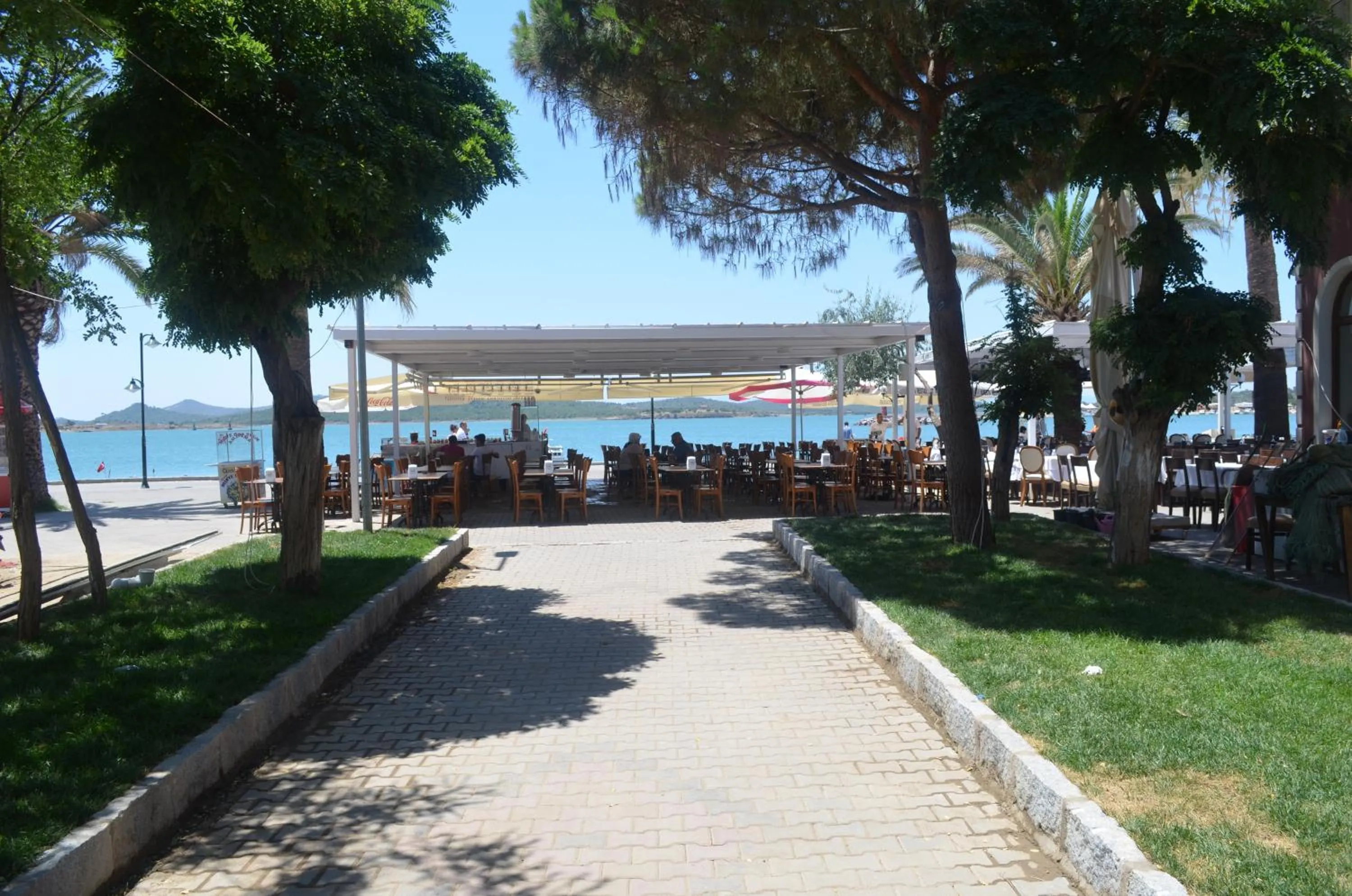 Patio in Doruk Hotel