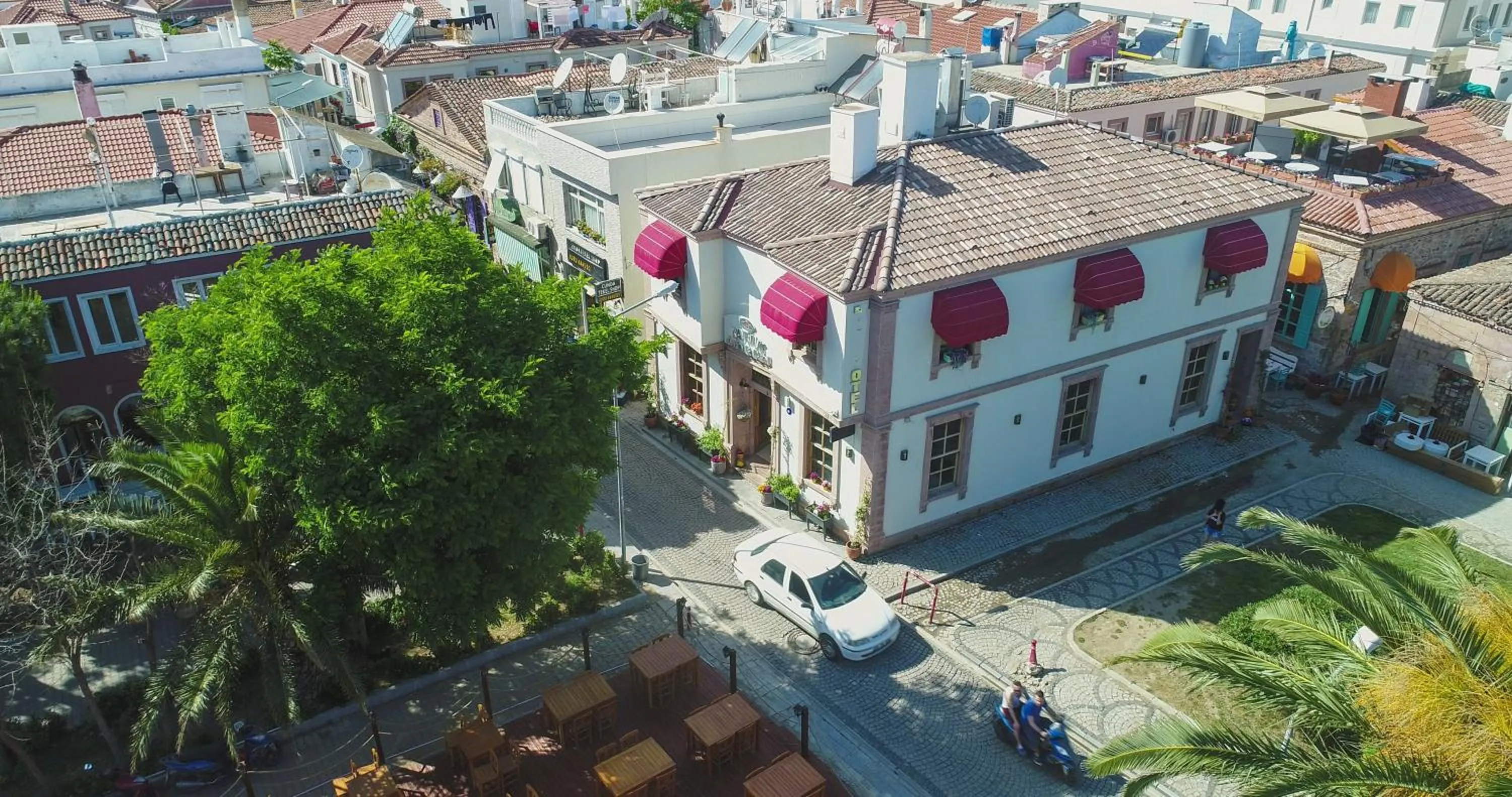 Bird's eye view in Doruk Hotel