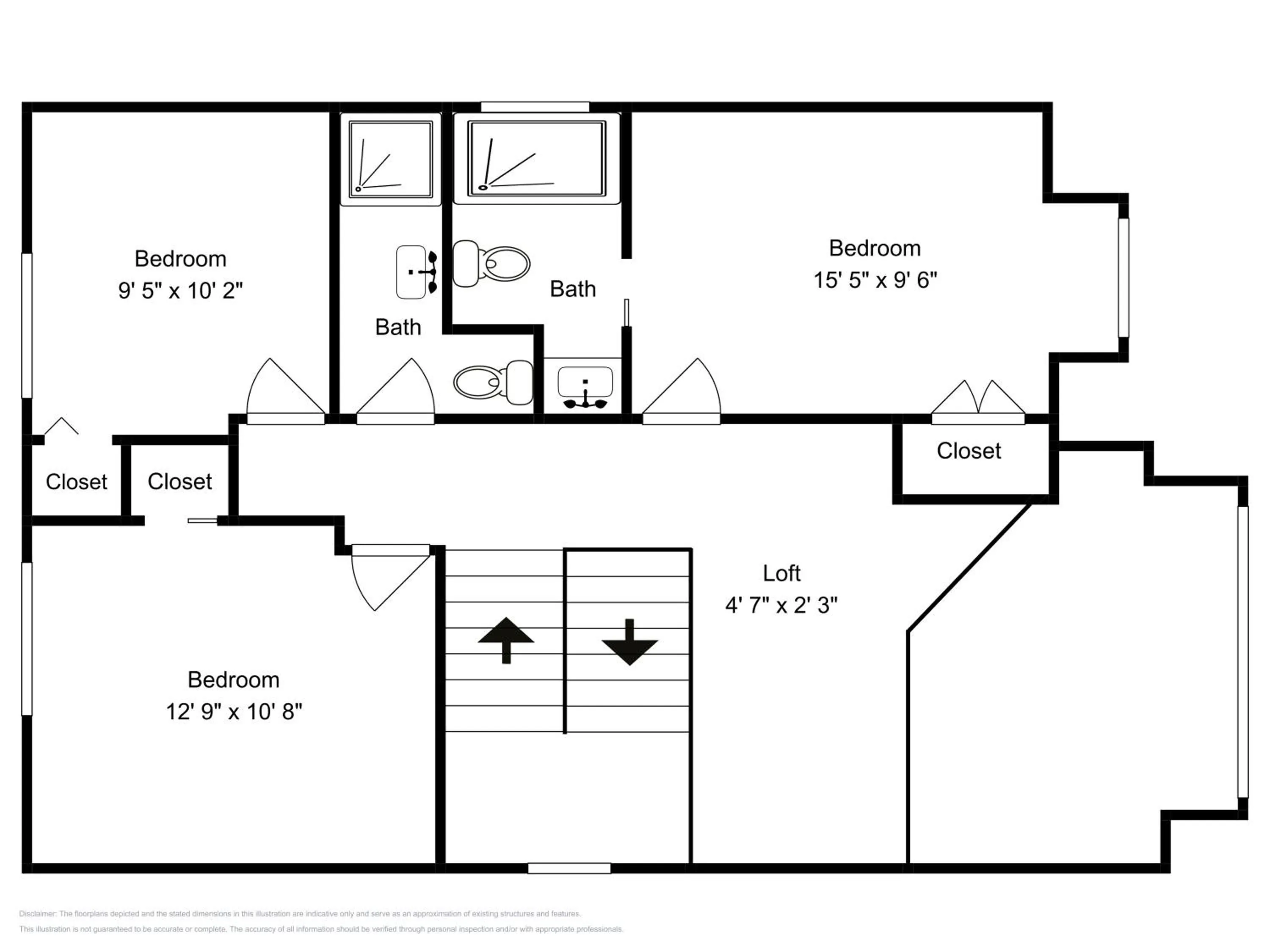 Bathroom in Loch Haven