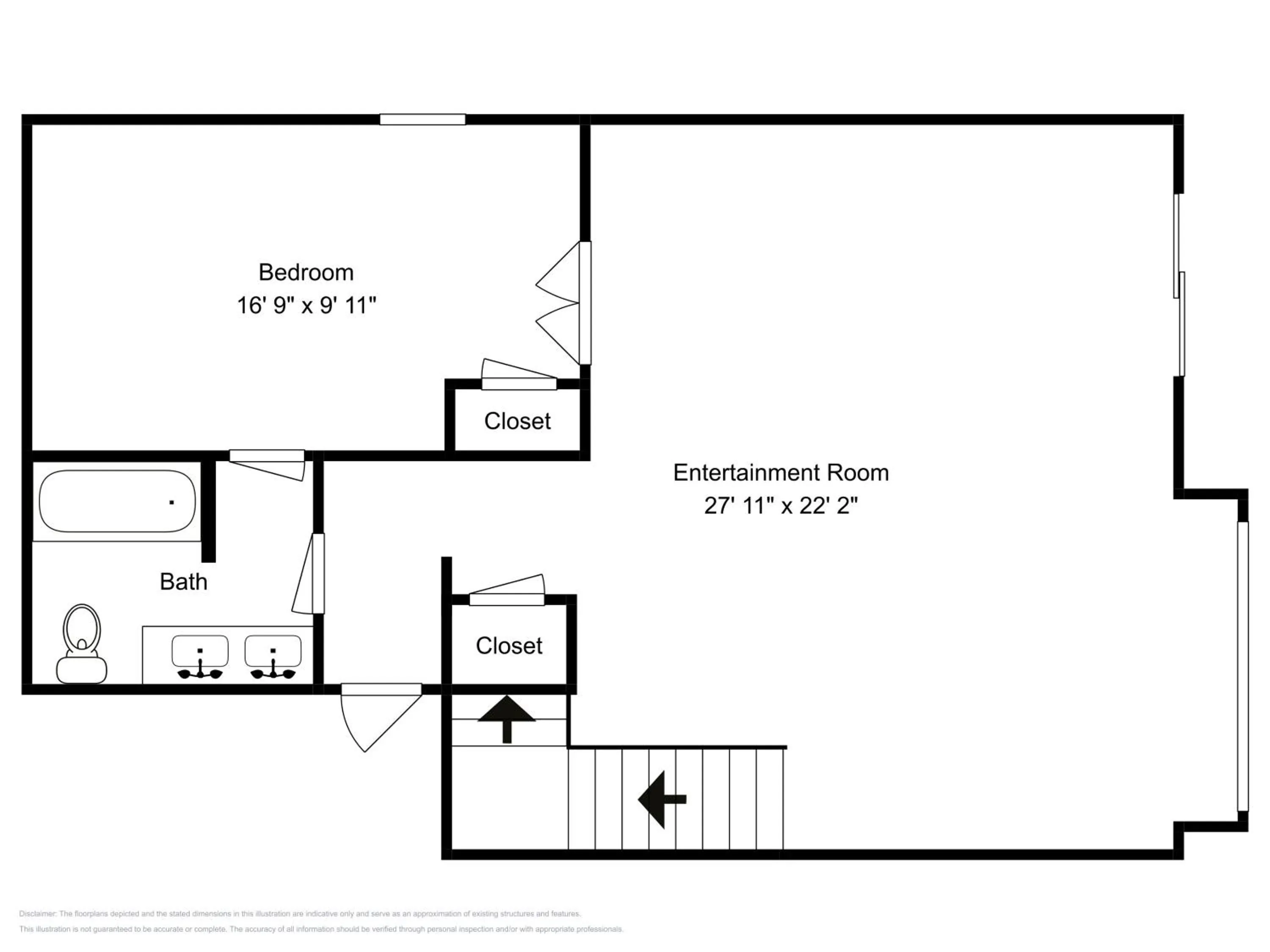 Bathroom in Loch Haven