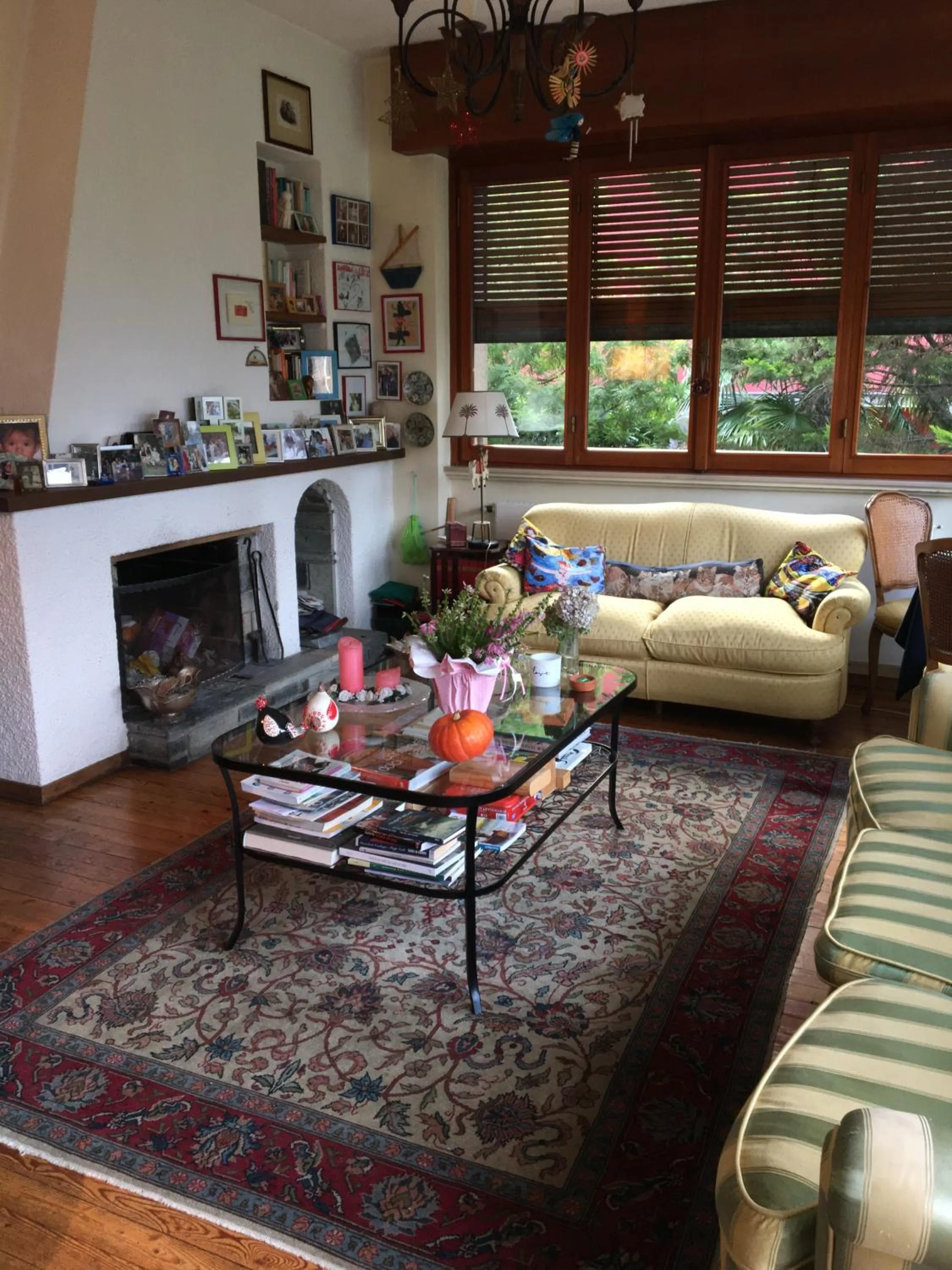 Seating area in B&B Le Ortensie -Lago di Como