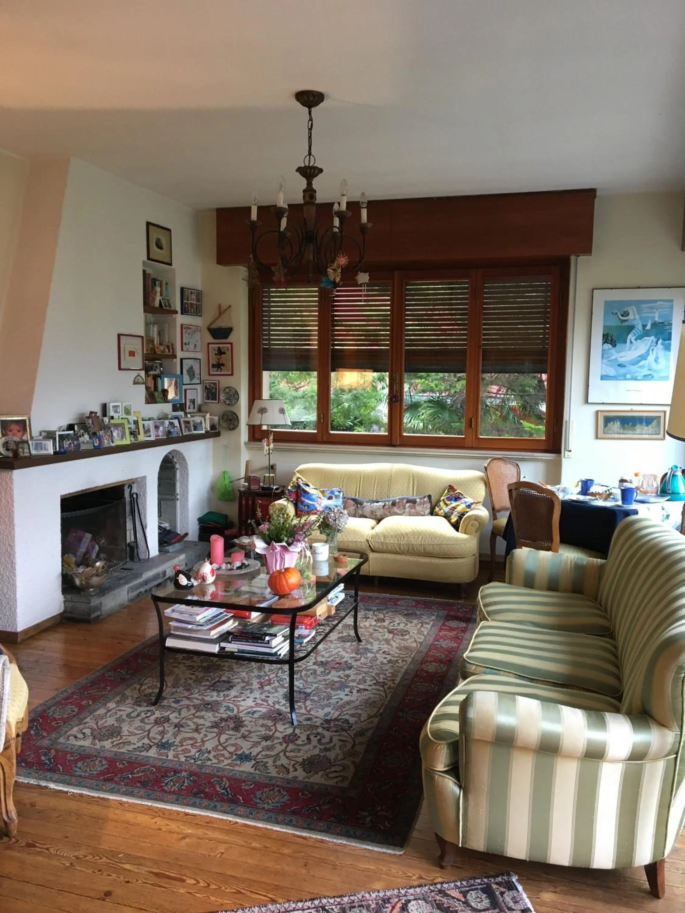 Seating area in B&B Le Ortensie -Lago di Como