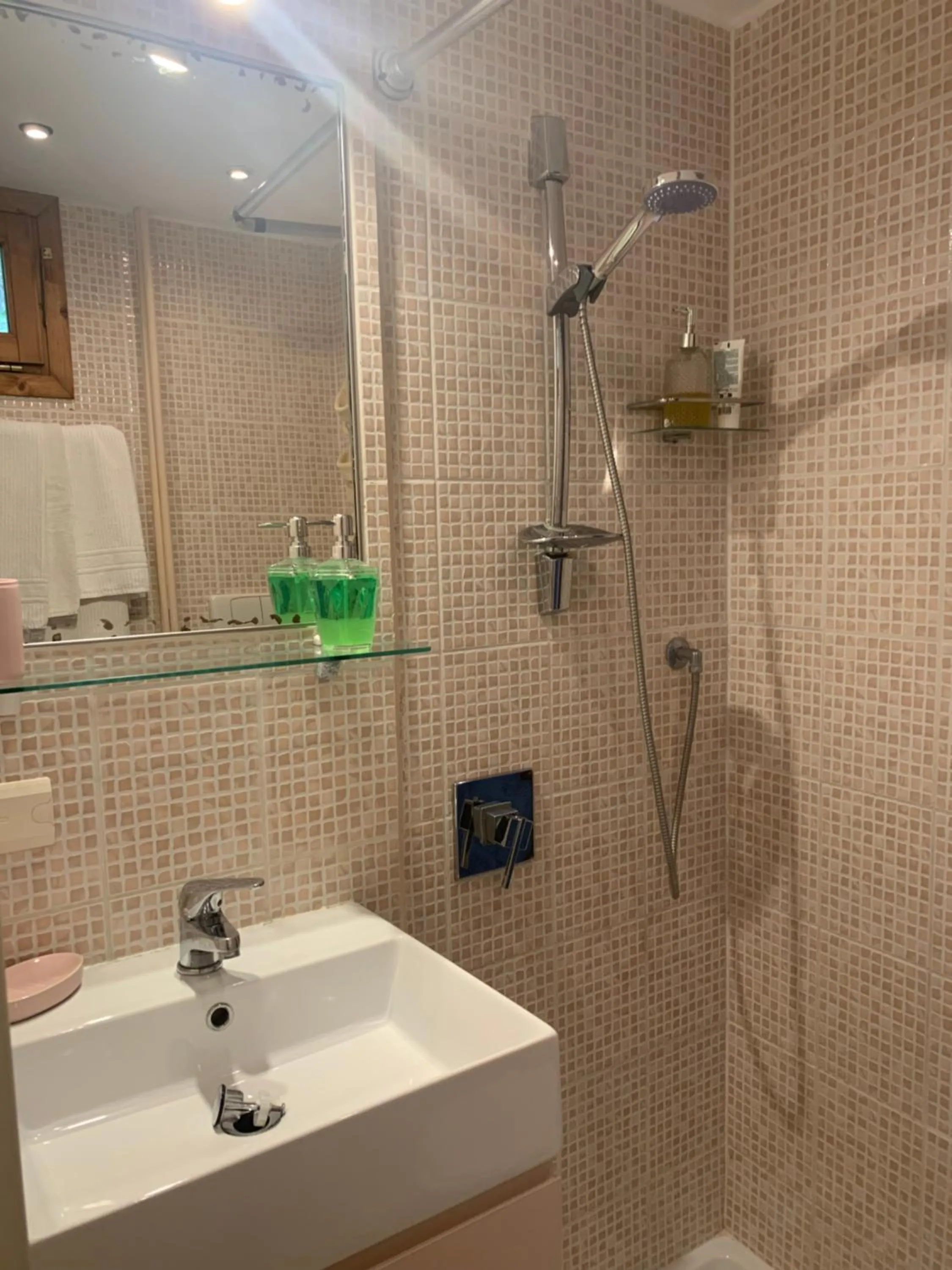 Bathroom in B&B Le Ortensie -Lago di Como