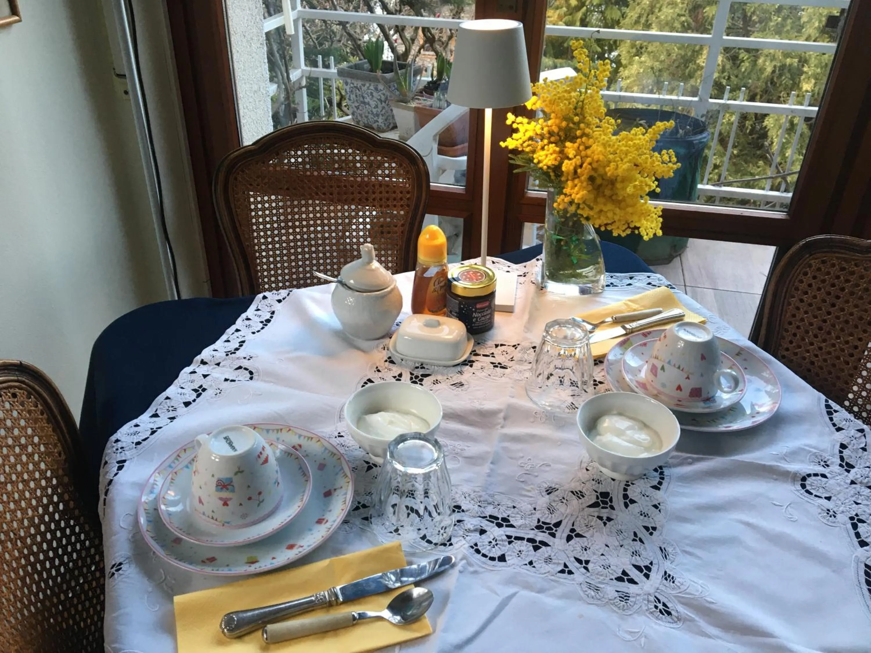 Breakfast in B&B Le Ortensie -Lago di Como