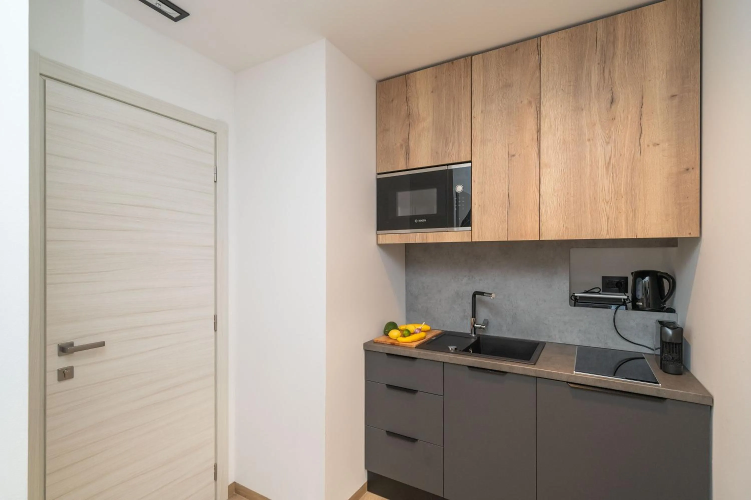 Kitchen or kitchenette in Apartments Villa Royale