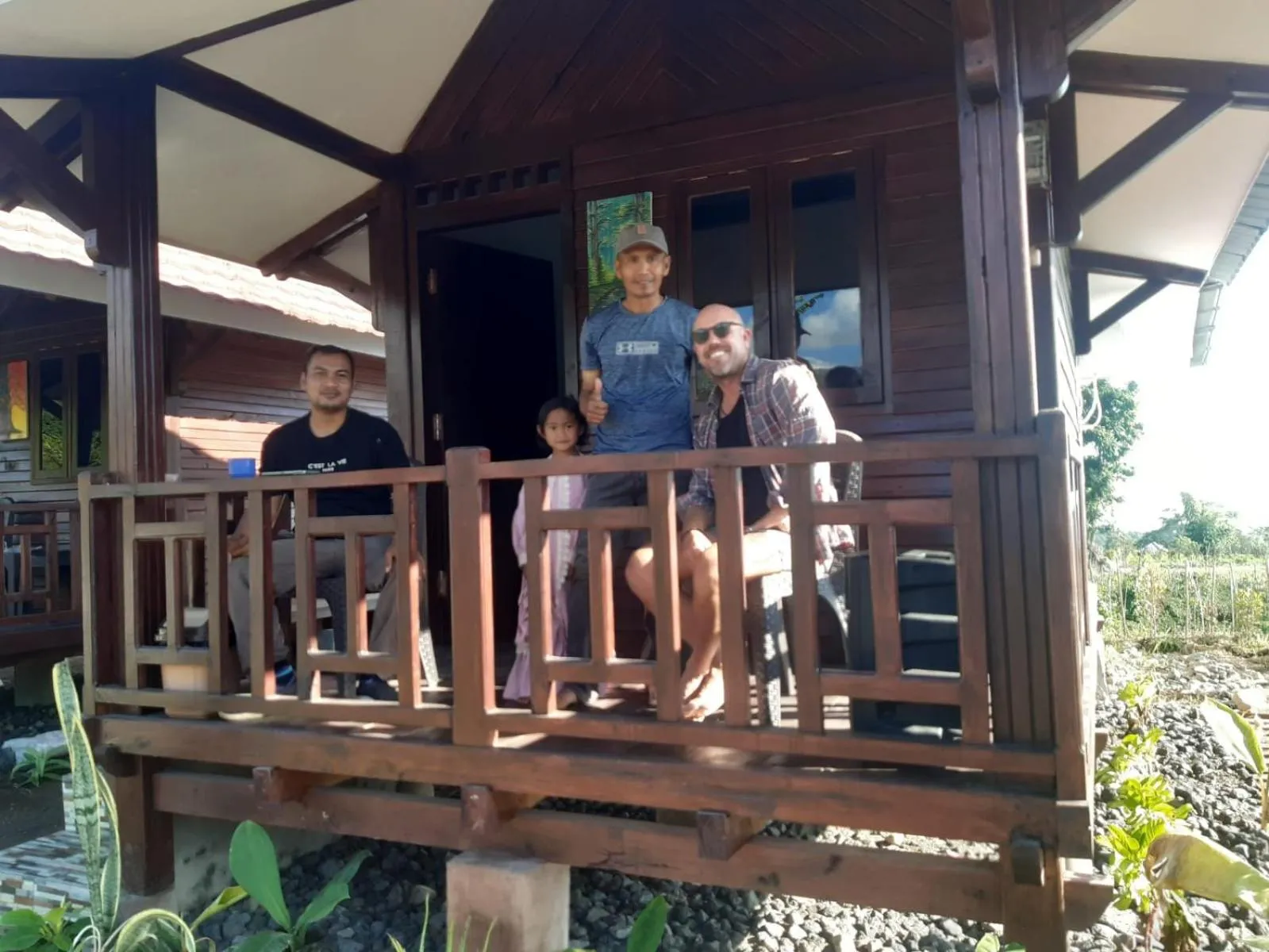 People in Bale Gantar