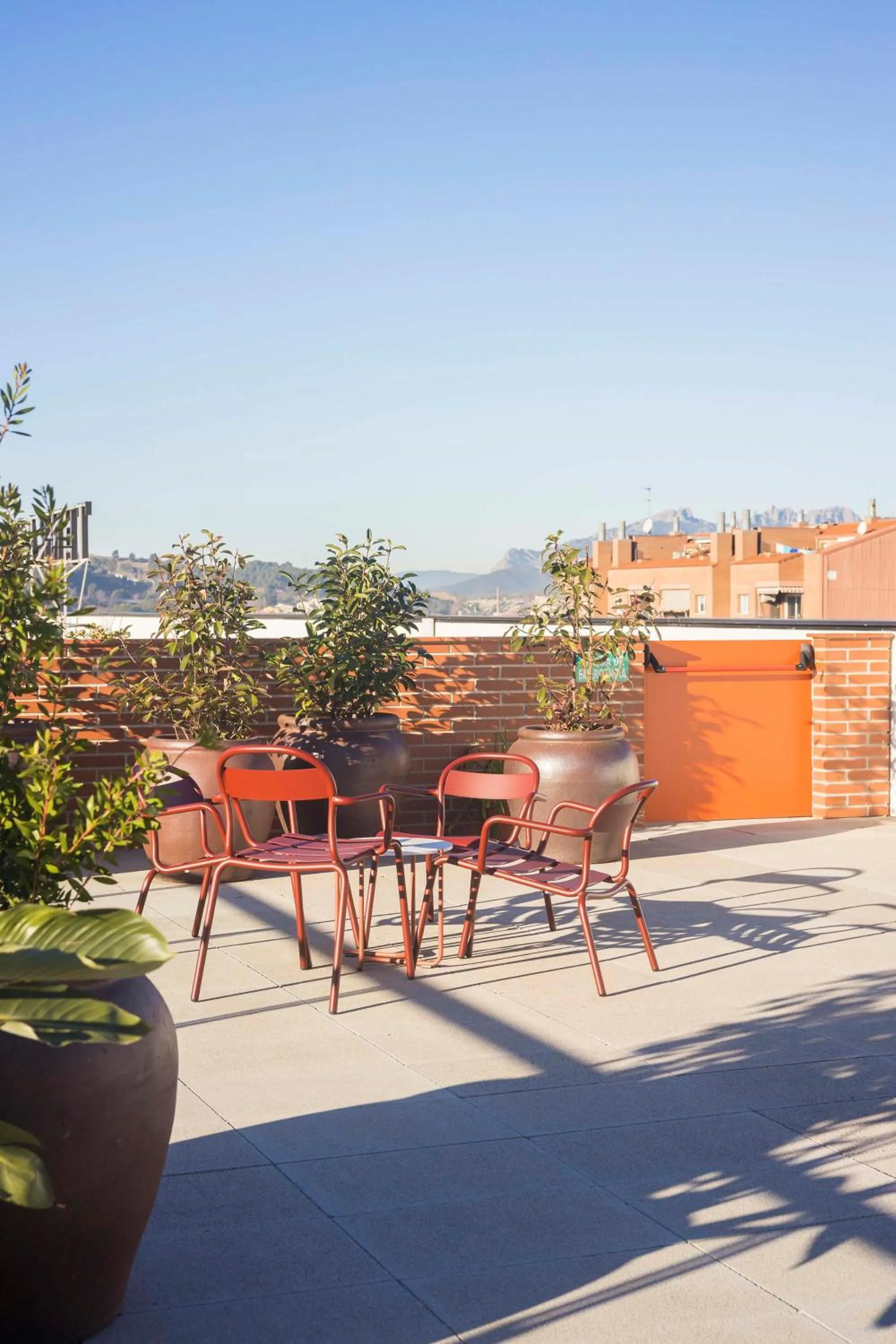 Patio in Hotel Terrassa Confort