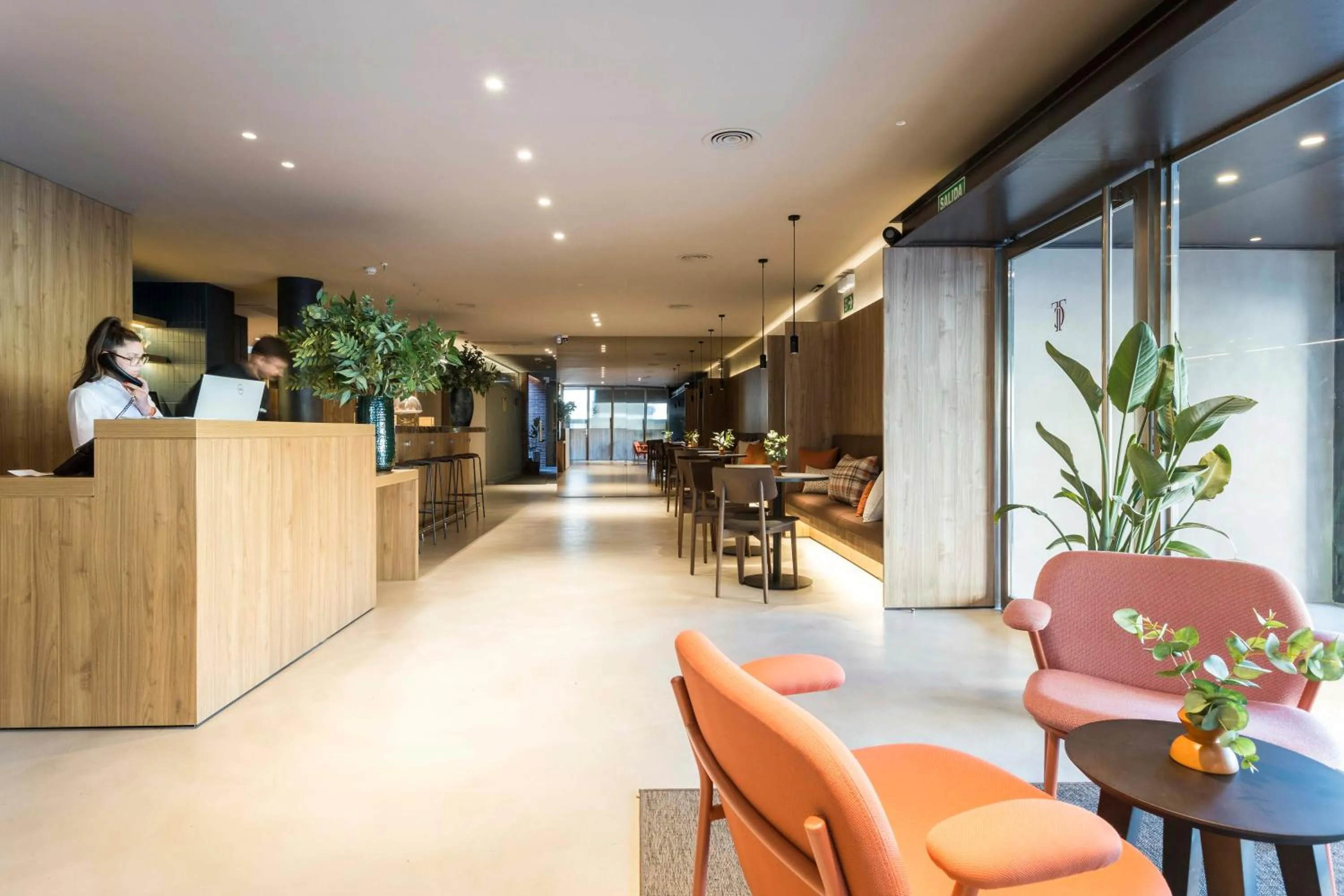 Lobby or reception in Hotel Terrassa Confort