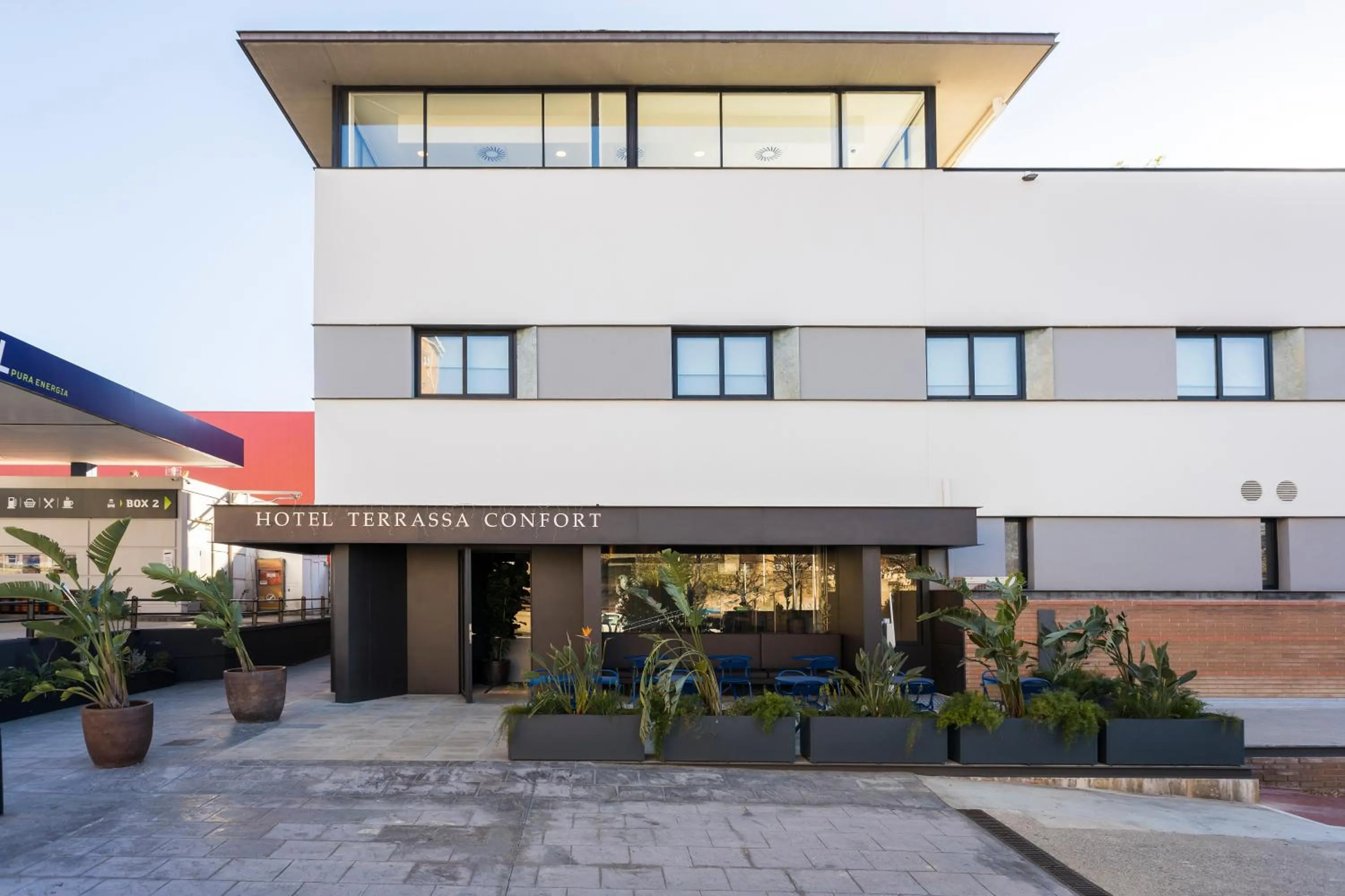 Facade/entrance in Hotel Terrassa Confort
