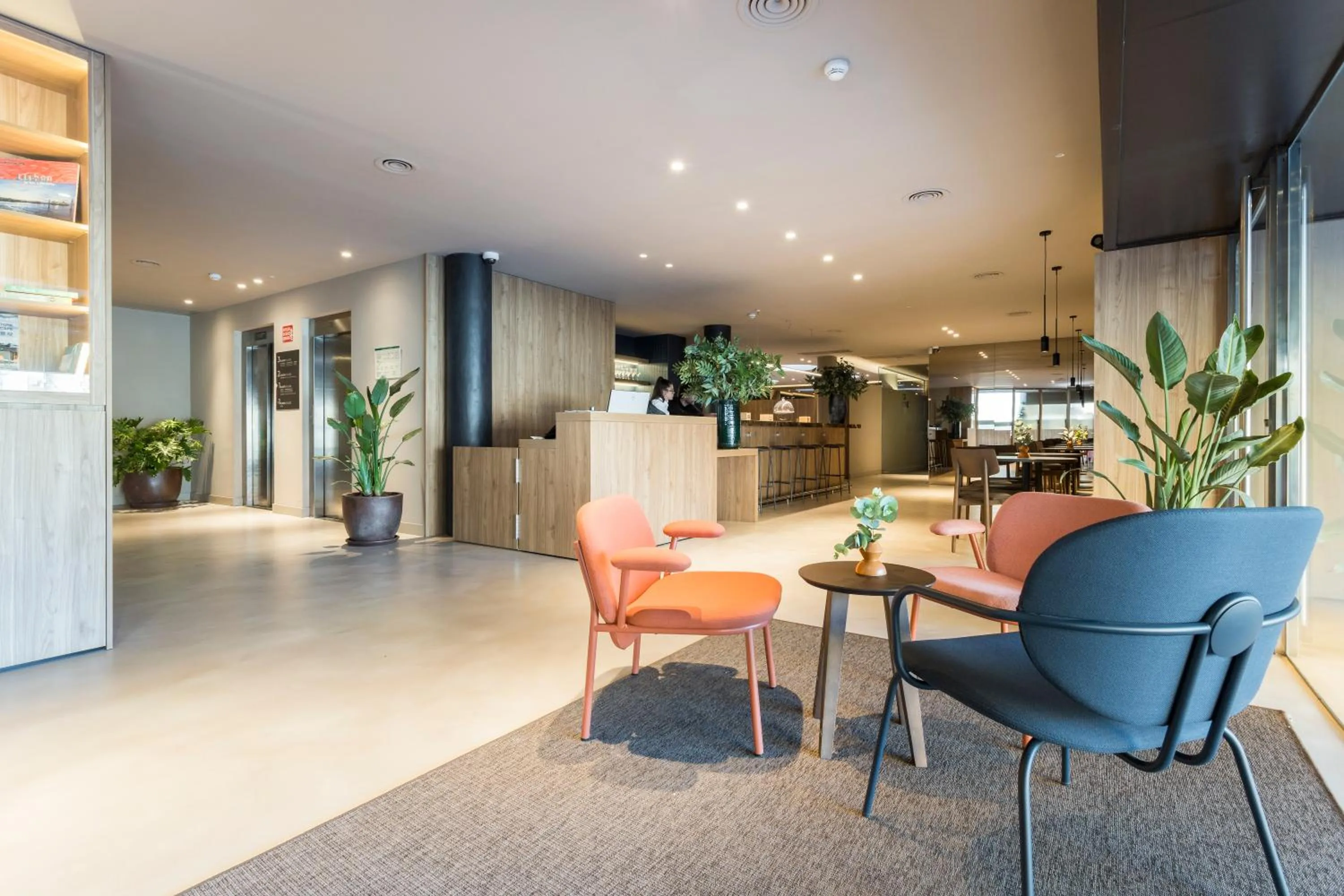 Lobby or reception in Hotel Terrassa Confort