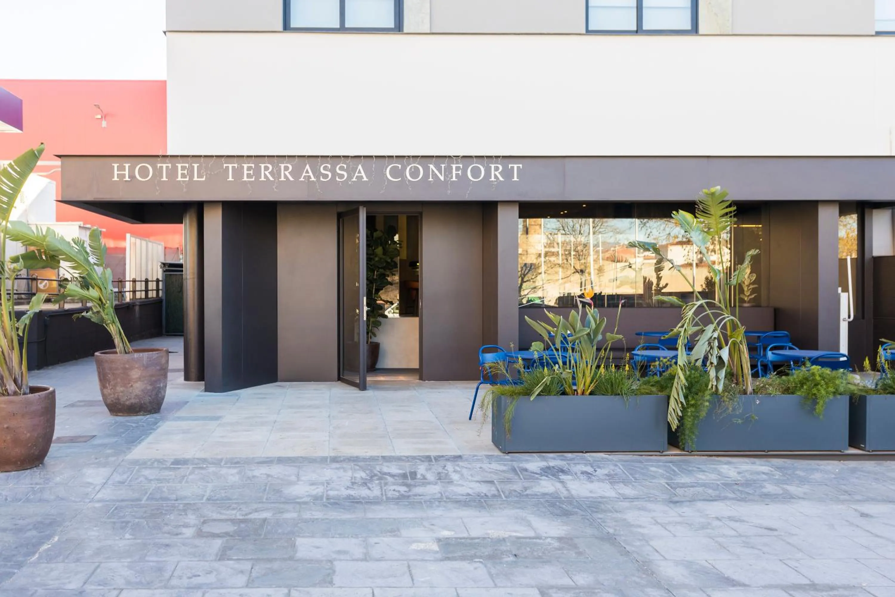 Facade/entrance in Hotel Terrassa Confort