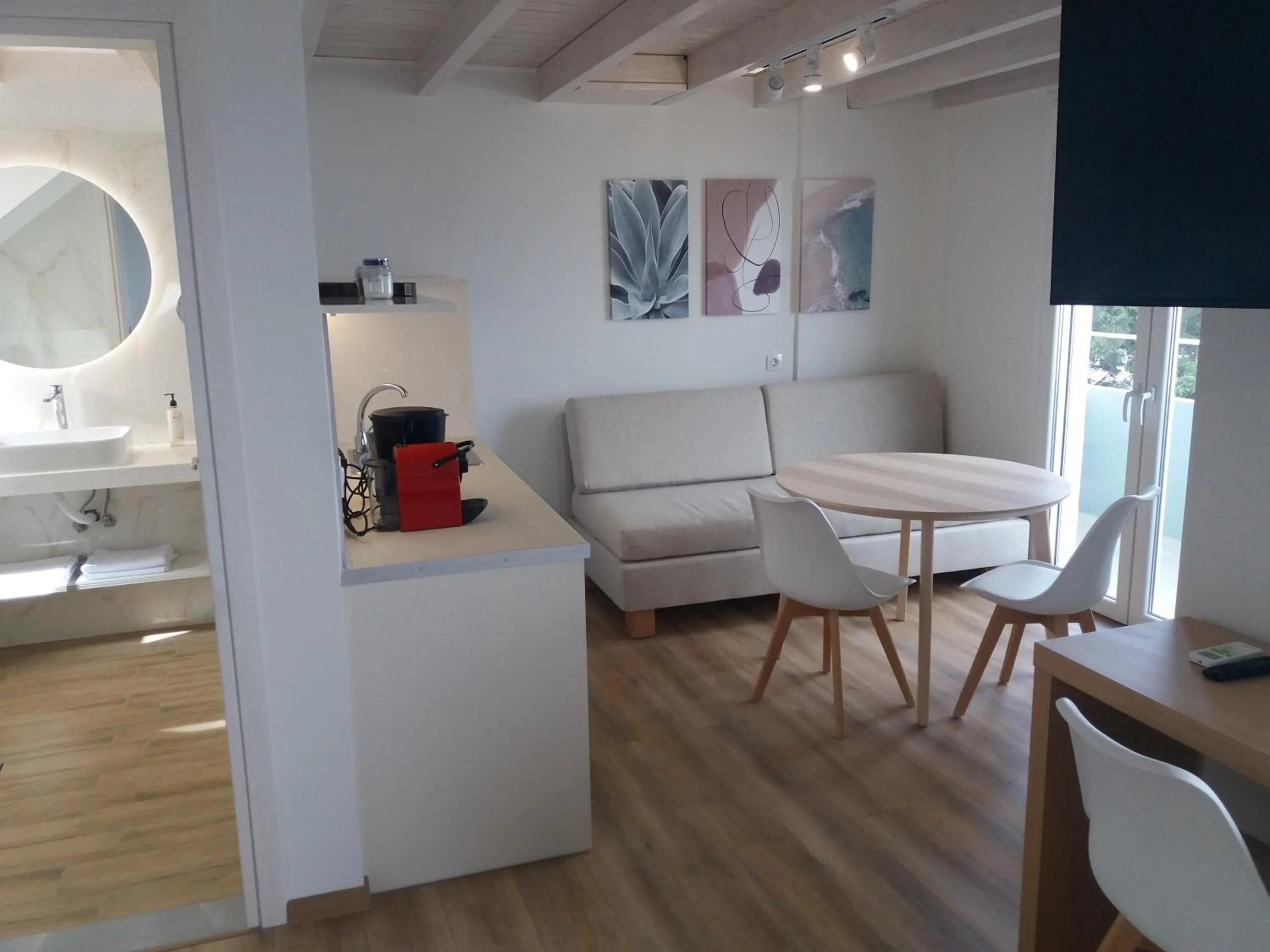 Kitchen or kitchenette in Stavento Hotel & Resort, new experience