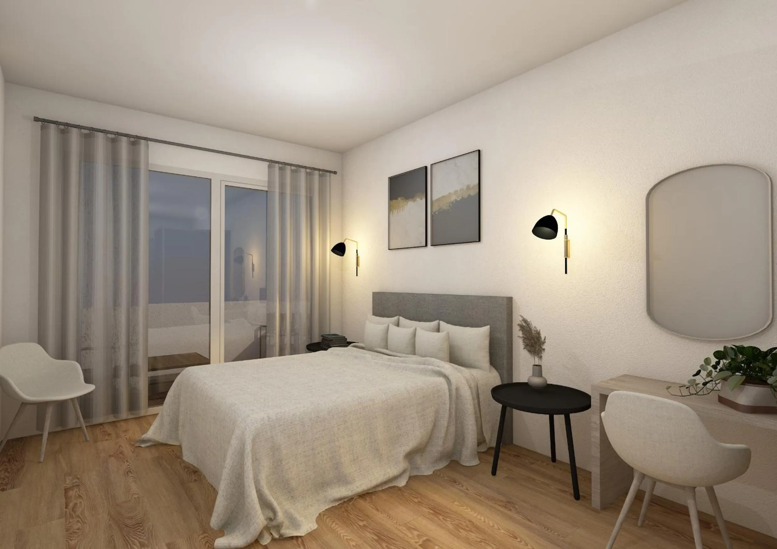 Bed in Stavento Hotel & Resort, new experience