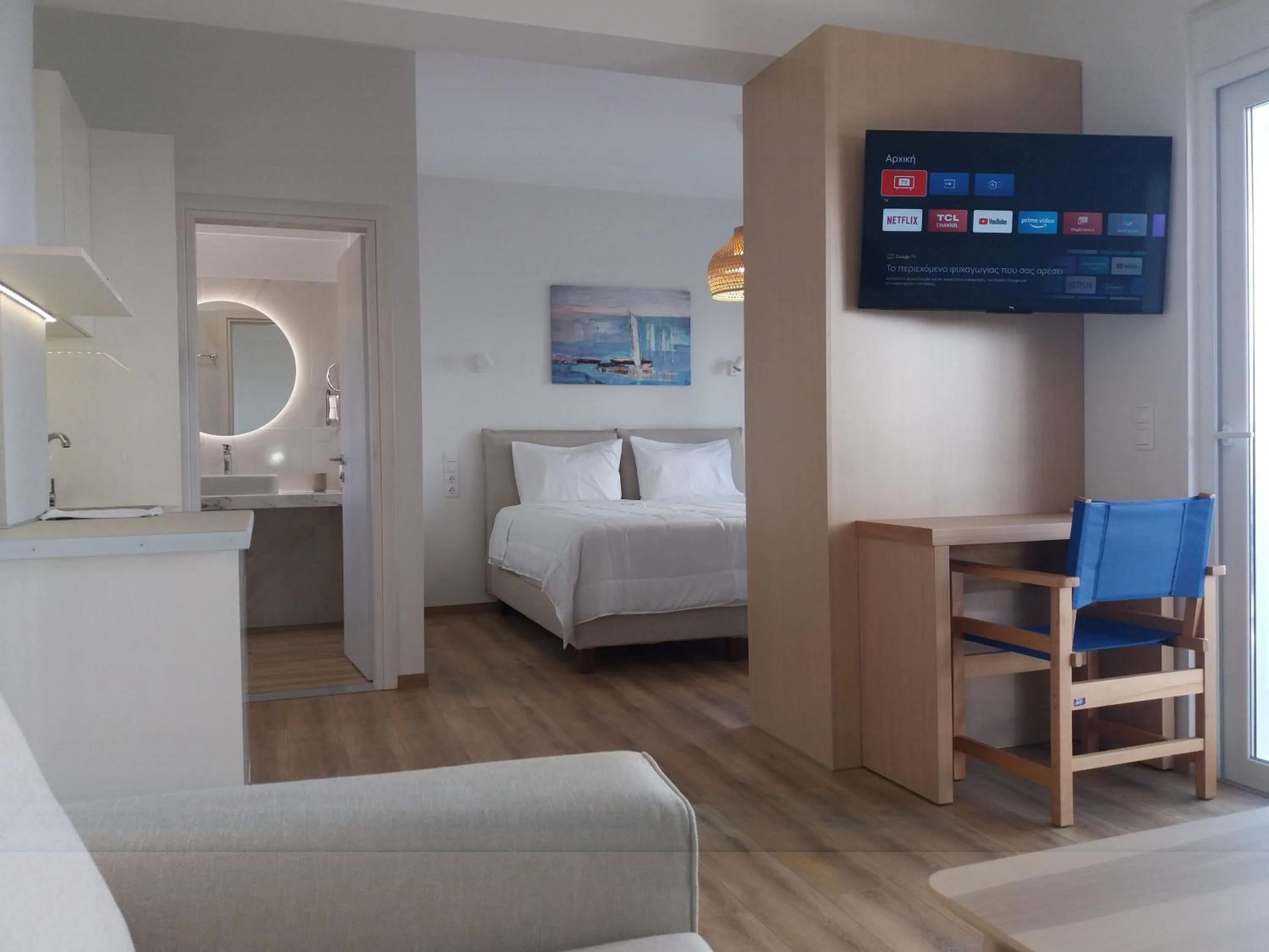 Bed in Stavento Hotel & Resort, new experience