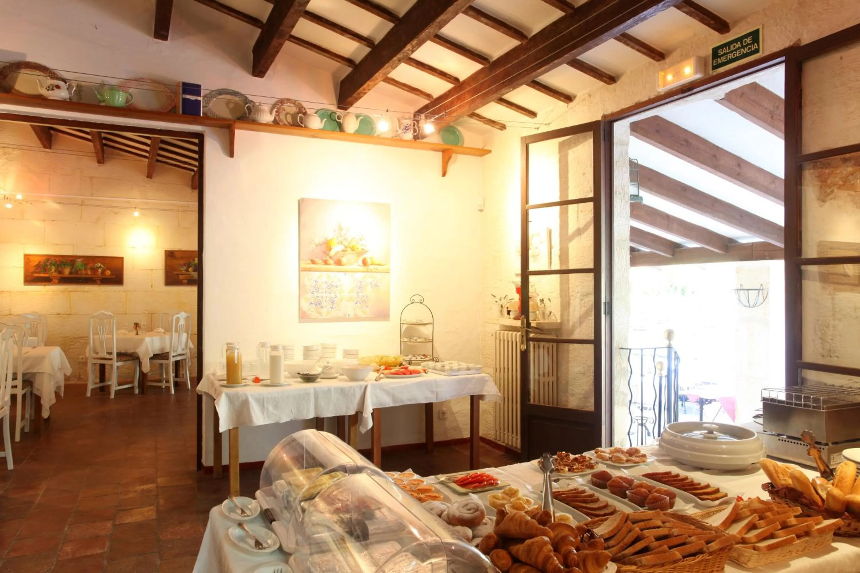 Breakfast in Hotel Rural Biniarroca - Adults Only