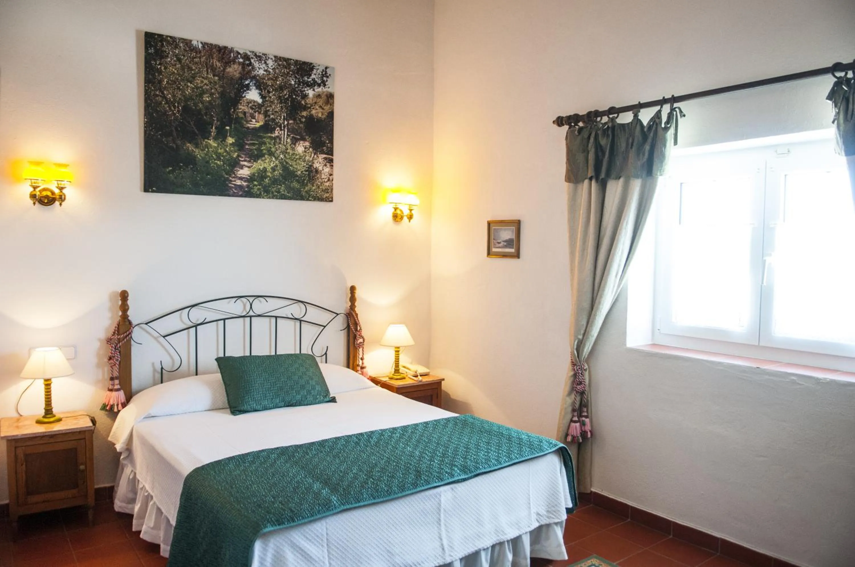 Bedroom, Bed in Hotel Rural Biniarroca - Adults Only