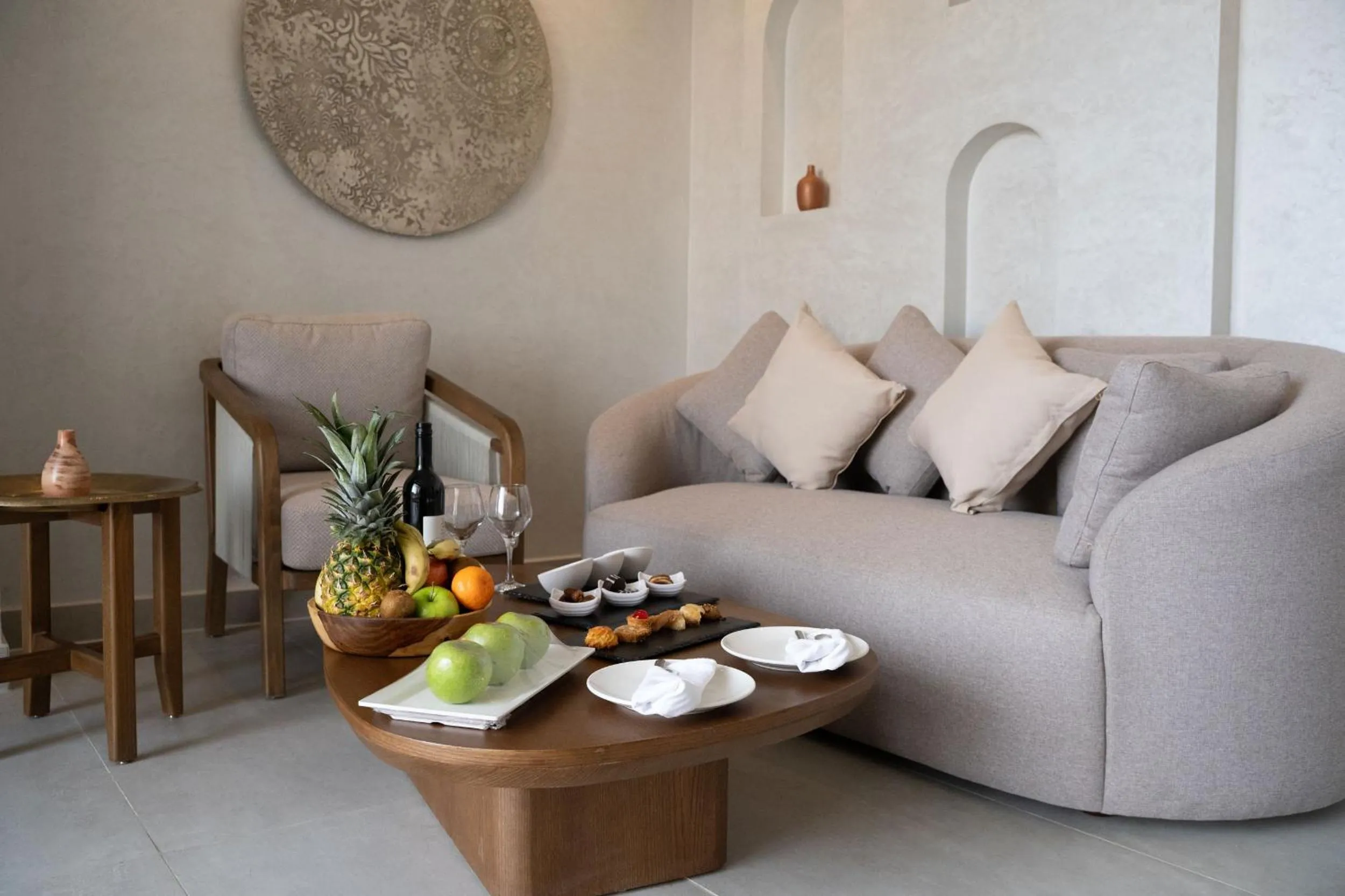 Living room in True Beach Resort