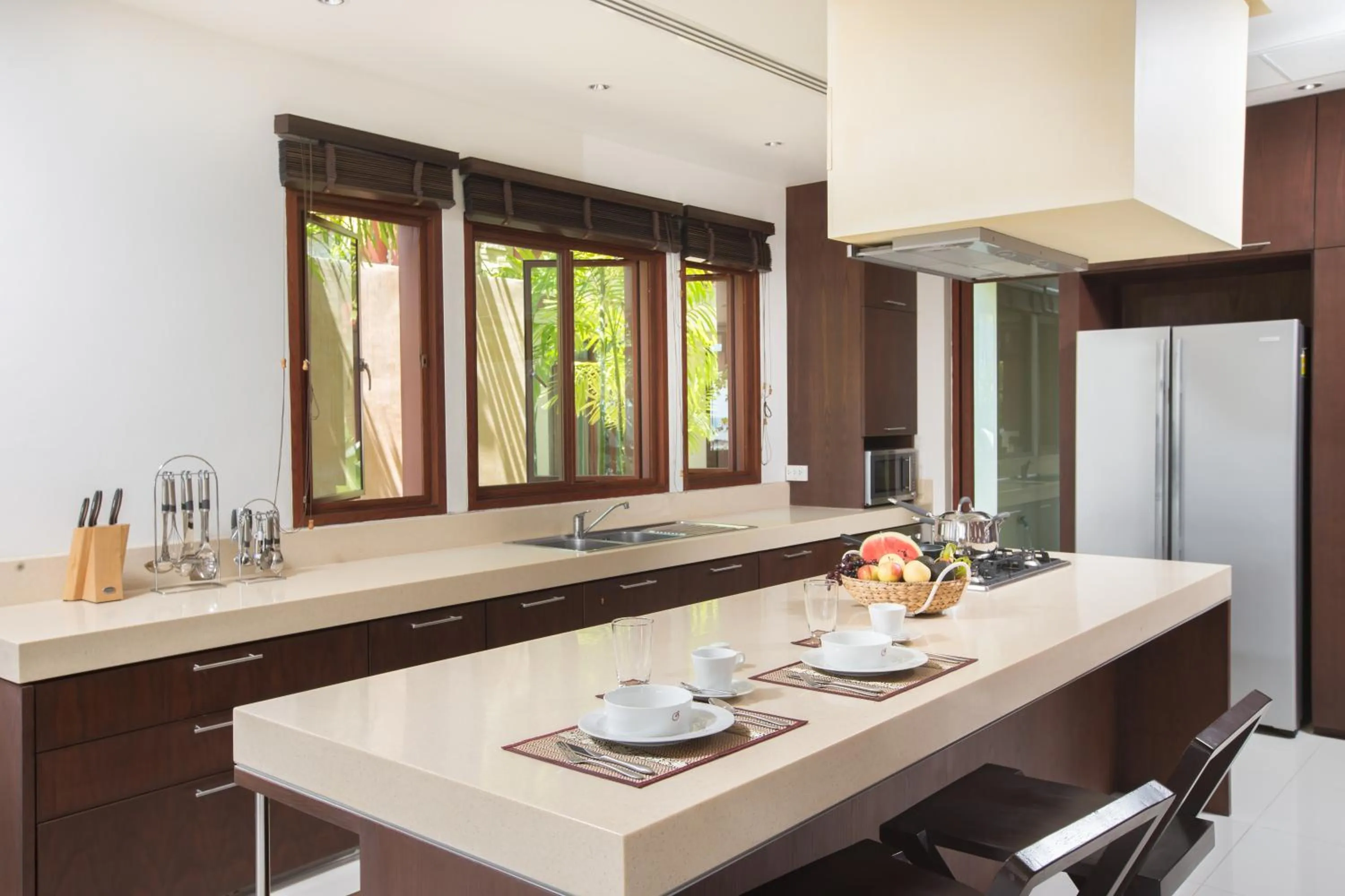 Coffee/tea facilities in Amatapura Beachfront Villa 1, SHA Certified