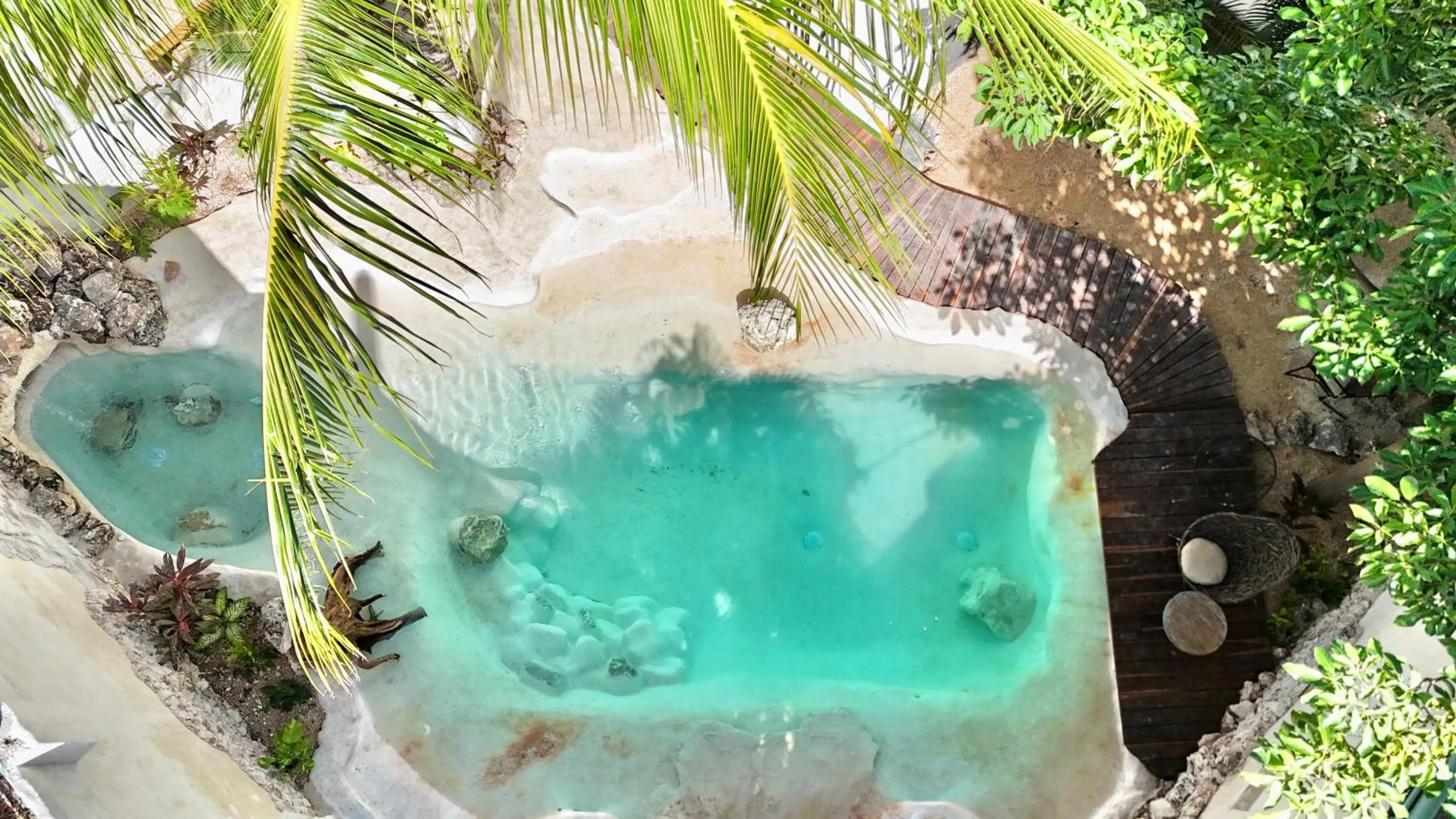 Pool view in Enigmatic Hotel Experience