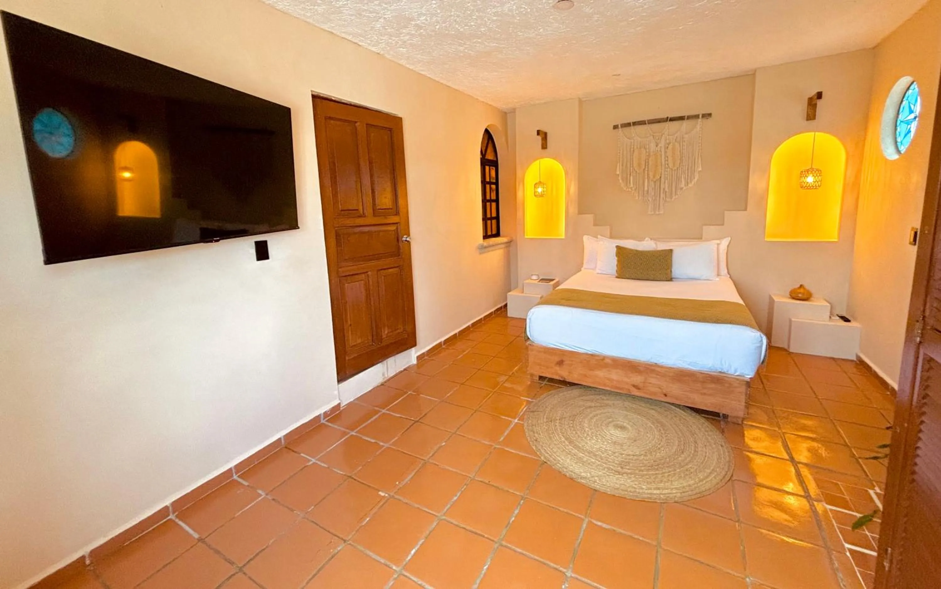 Bed in Enigmatic Hotel Experience