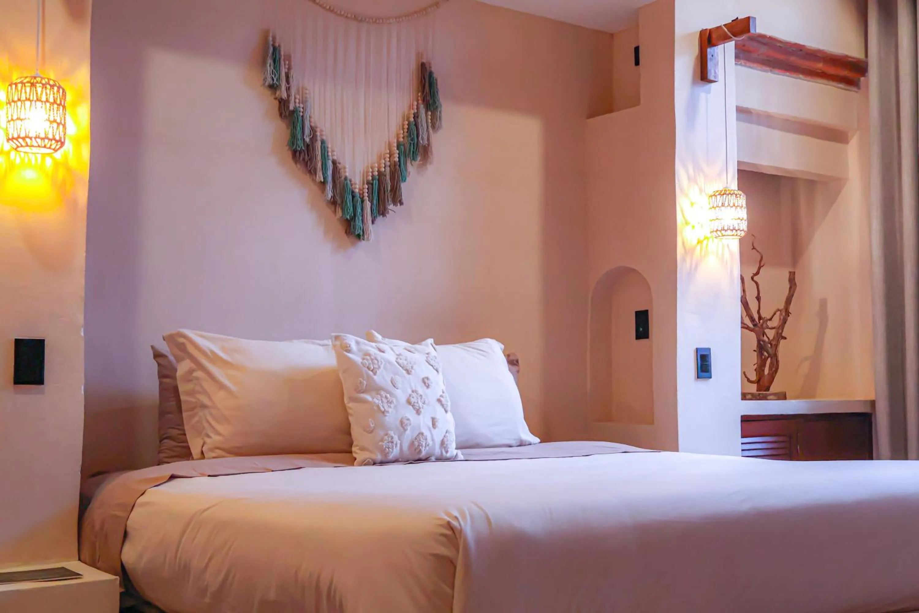 Bed in Enigmatic Hotel Experience