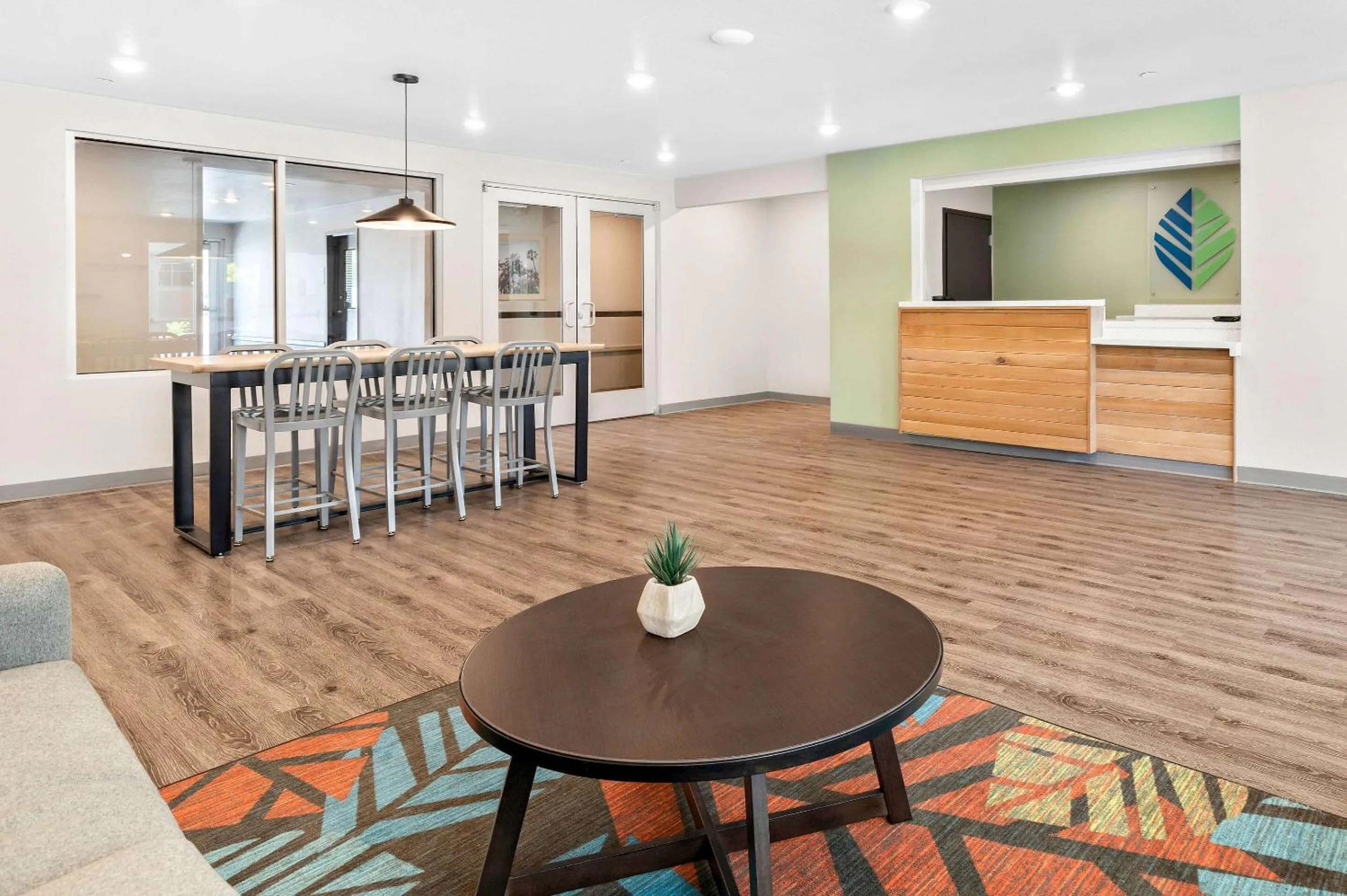 Lobby or reception in WoodSpring Suites Indio - Coachella Valley