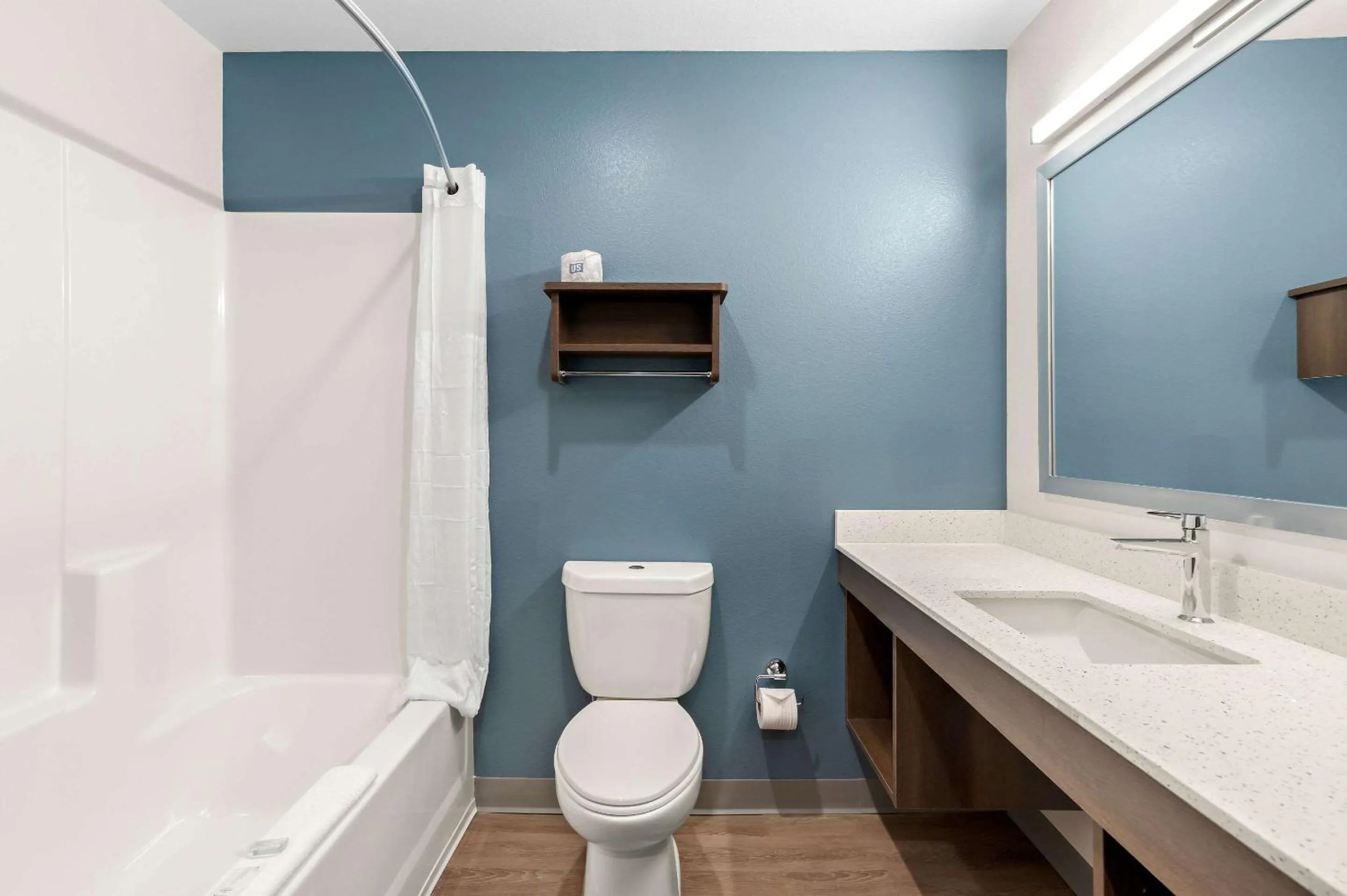 Bedroom in WoodSpring Suites Indio - Coachella Valley