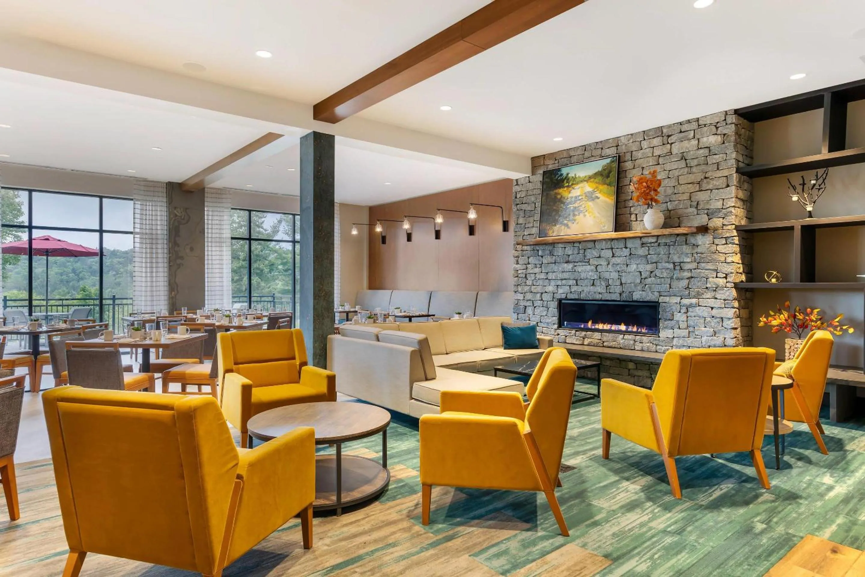 Lobby or reception in Cambria Hotel Lake Placid - Lakeside Resort