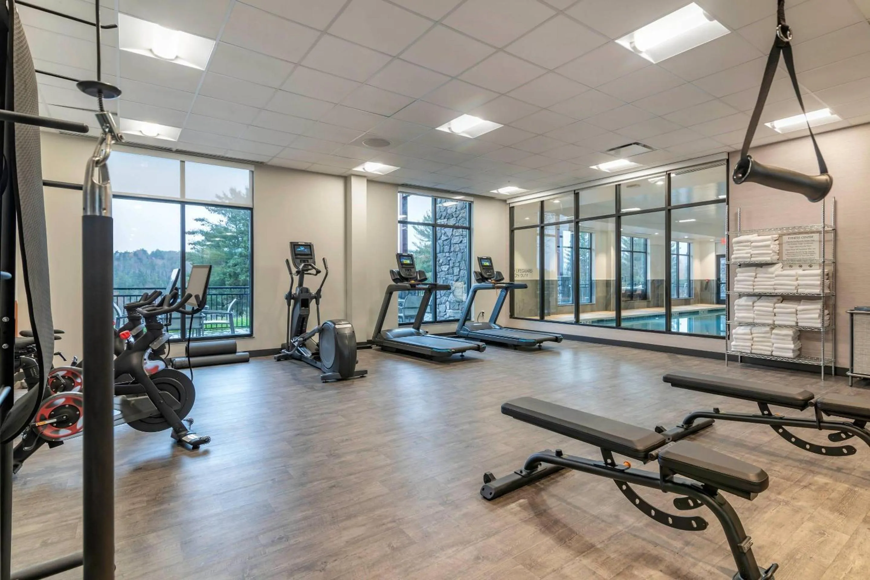 Fitness centre/facilities in Cambria Hotel Lake Placid - Lakeside Resort