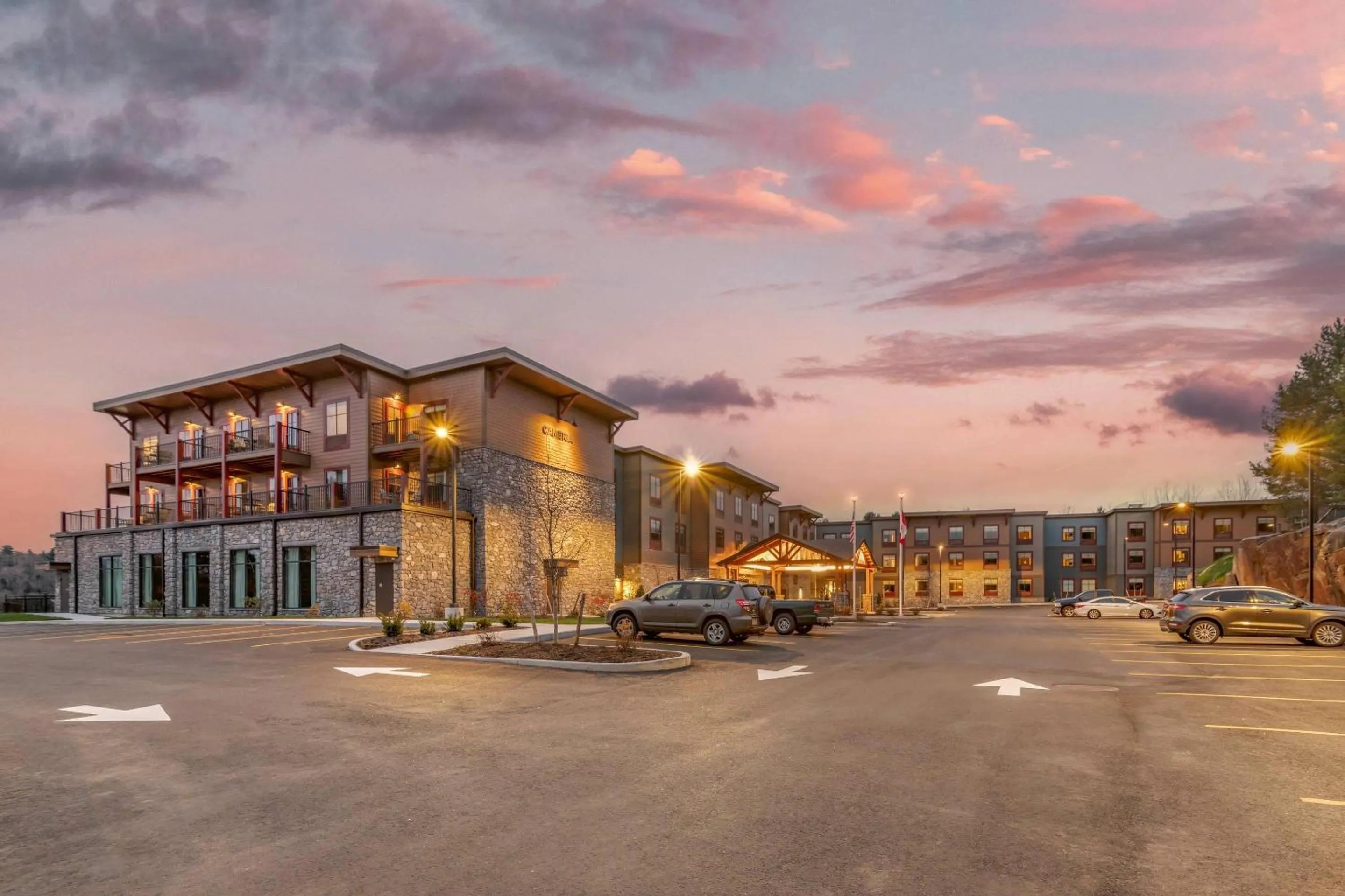 Property building in Cambria Hotel Lake Placid - Lakeside Resort