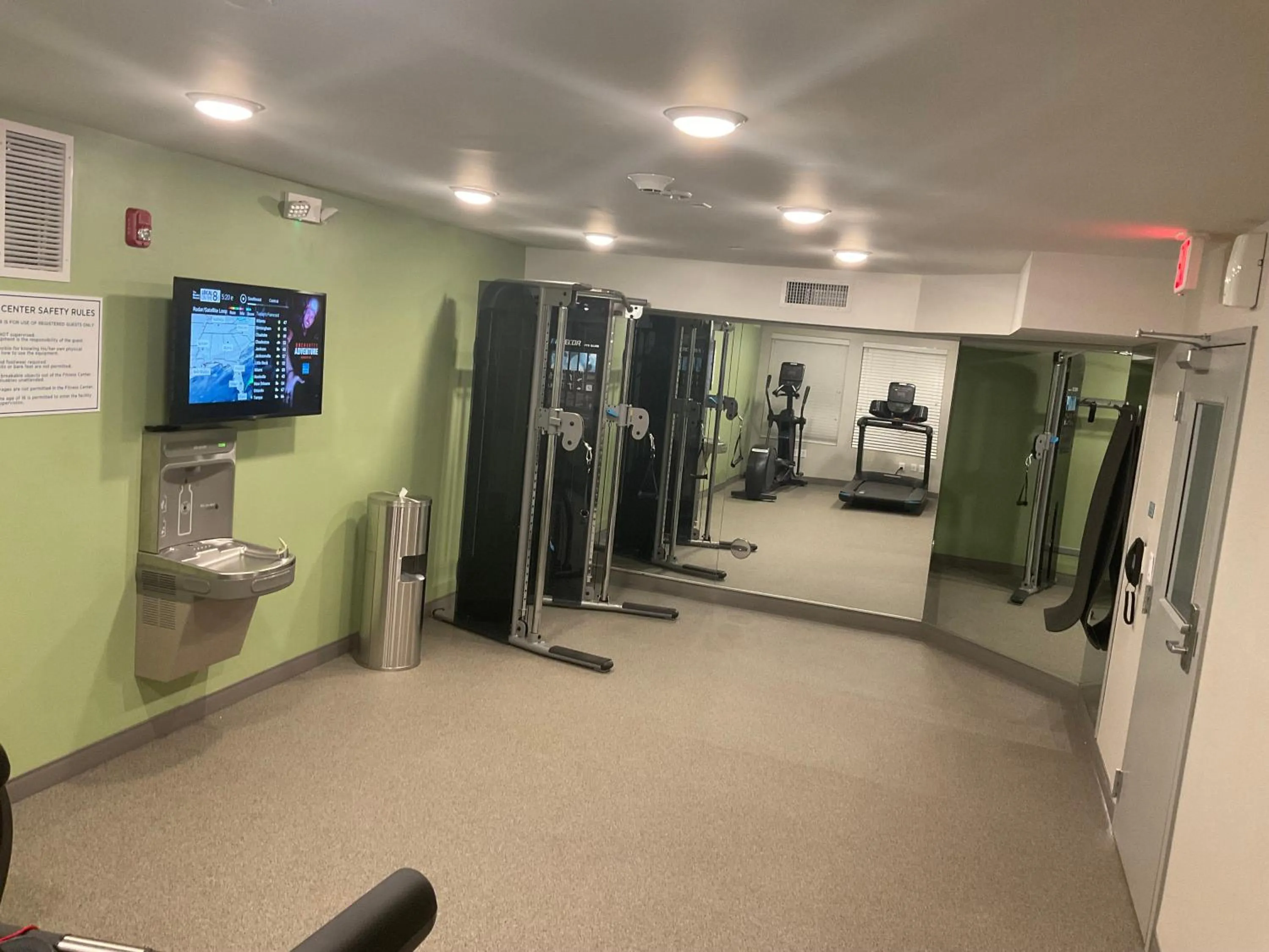 Fitness centre/facilities in WoodSpring Suites East Lansing - University Area