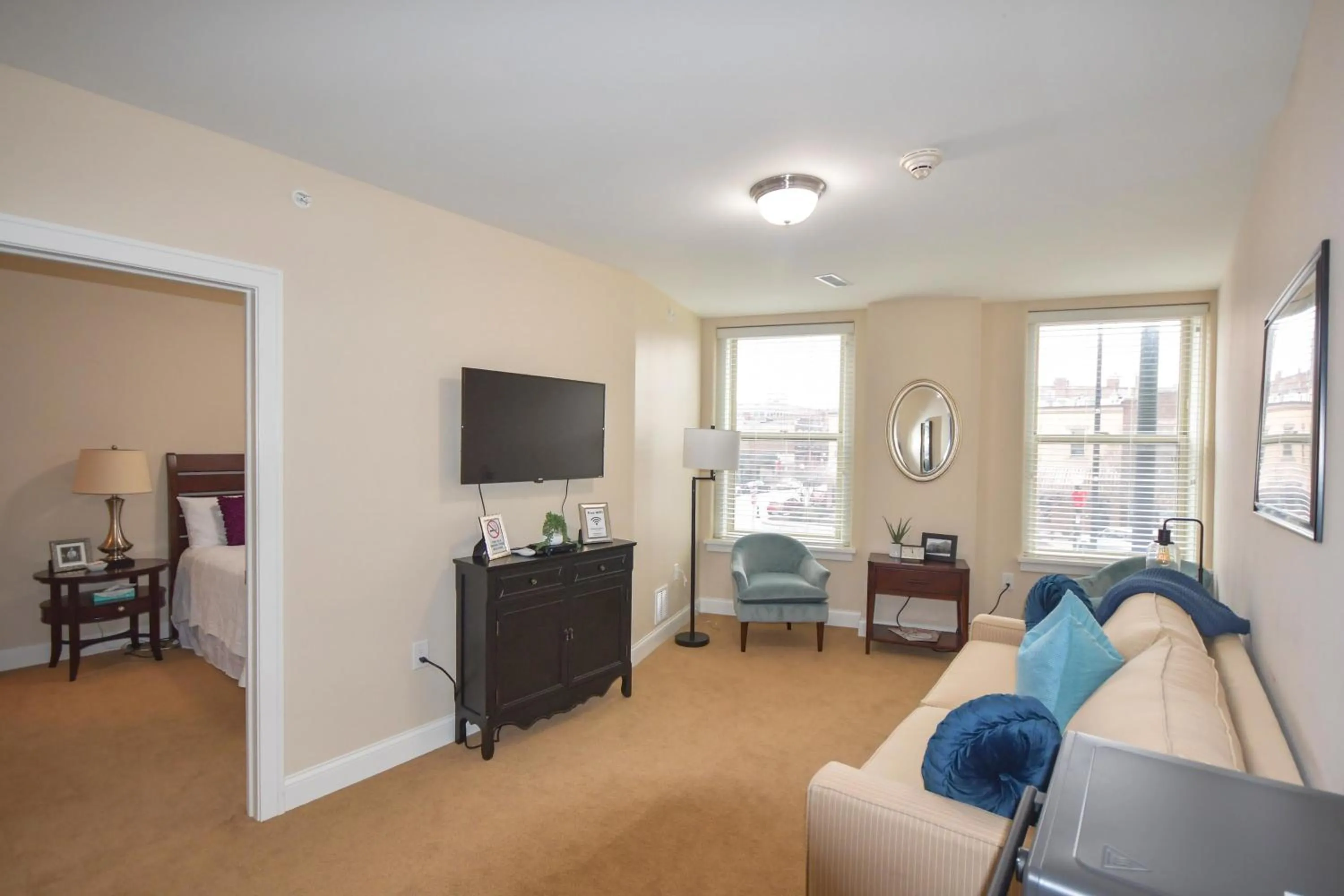 Bed in Stay at the Historic Inman