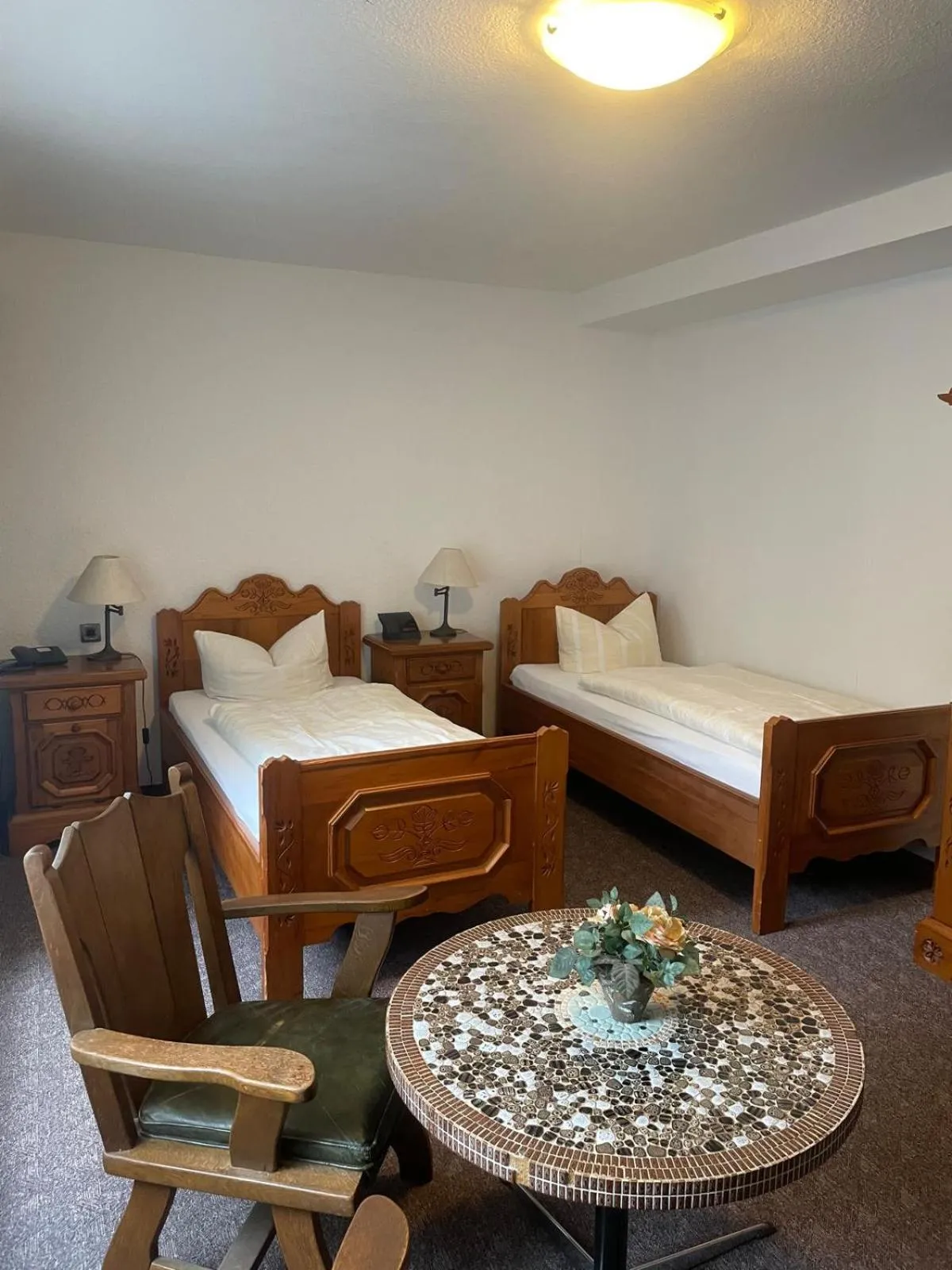 Bed in Hotel zum Markgrafen