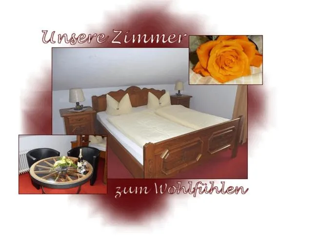 Bed in Hotel zum Markgrafen
