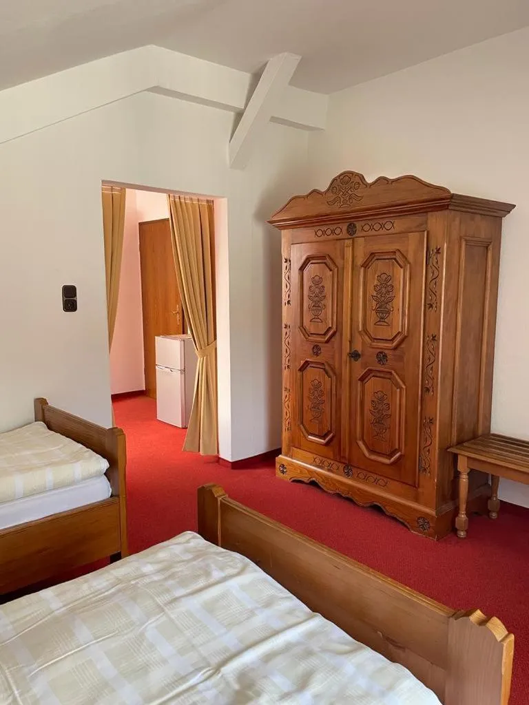 Bed in Hotel zum Markgrafen